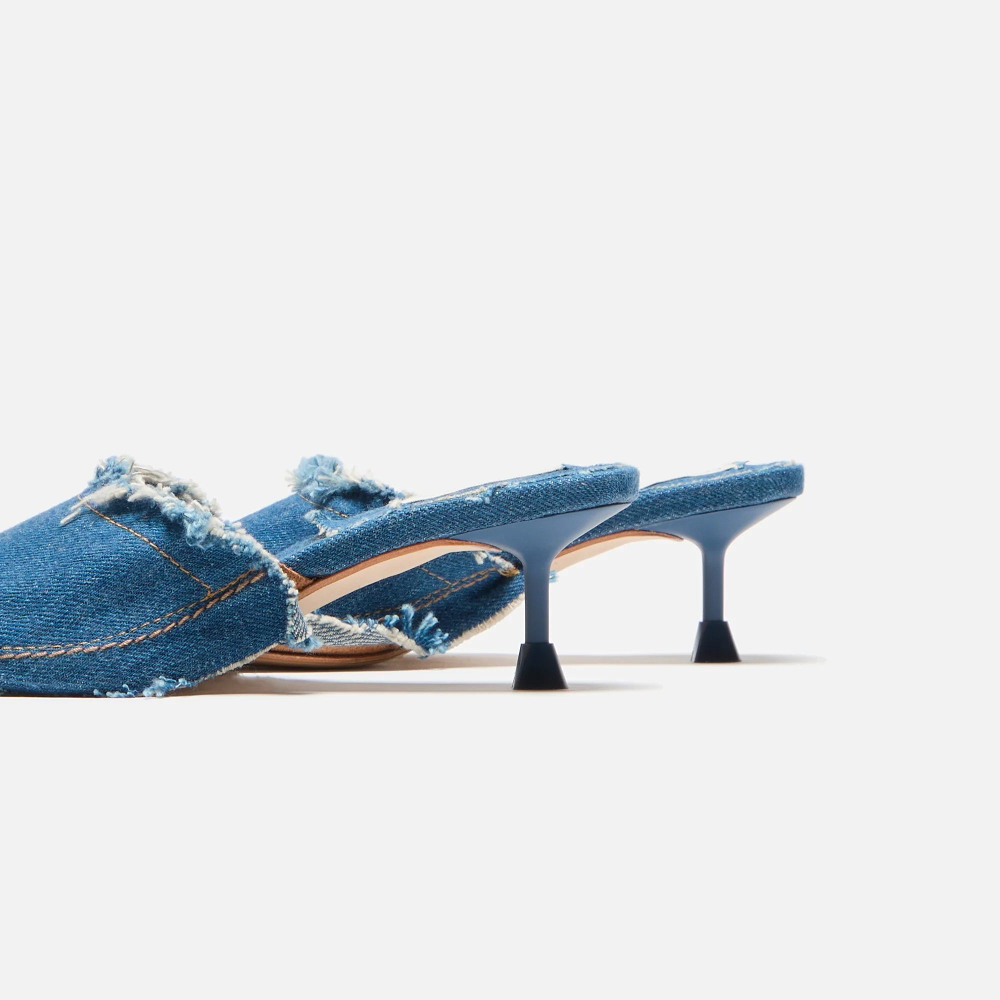 Miista Betina Denim Sandals - Blue - Image 3