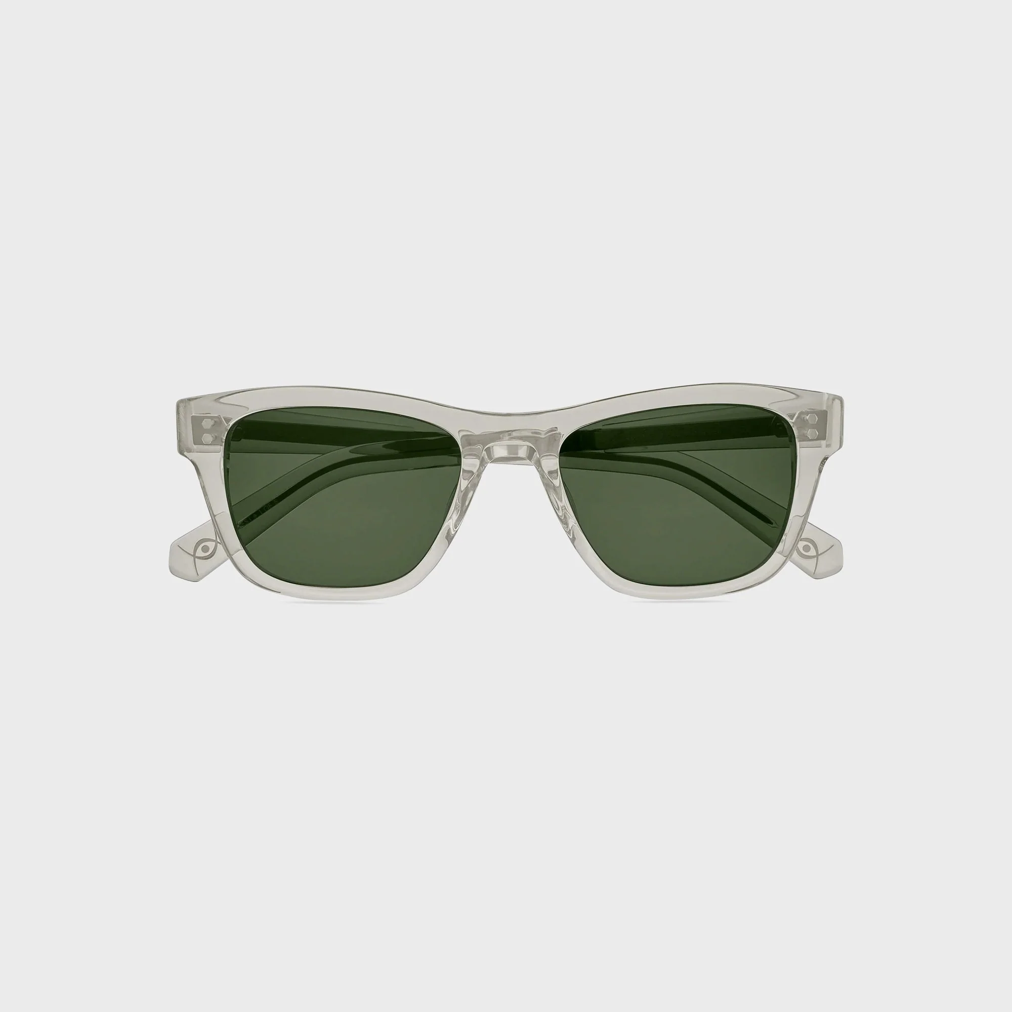 Garrett Leight Mr. Leight Damone Sunglass - Morning Dew / Matte Platinum - Image 4