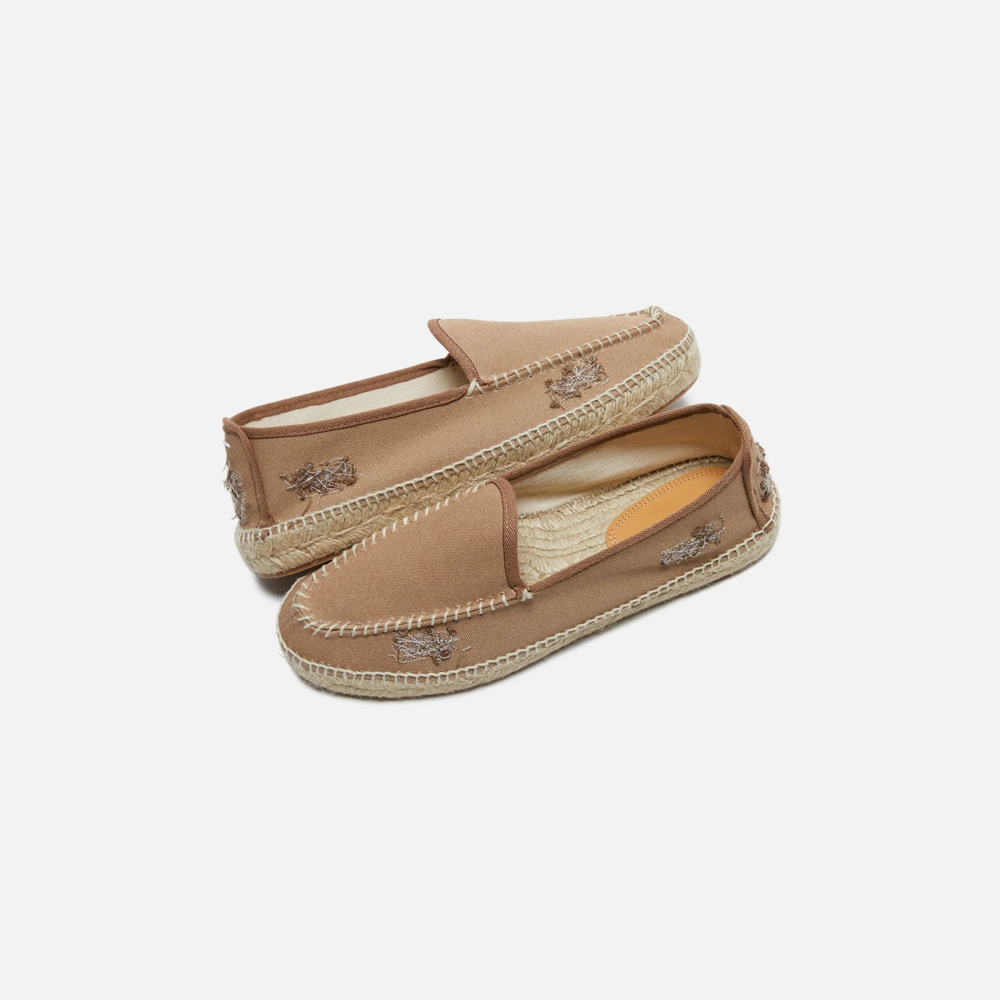 Margiela Embroidered Espadrille - Chamois - Image 7
