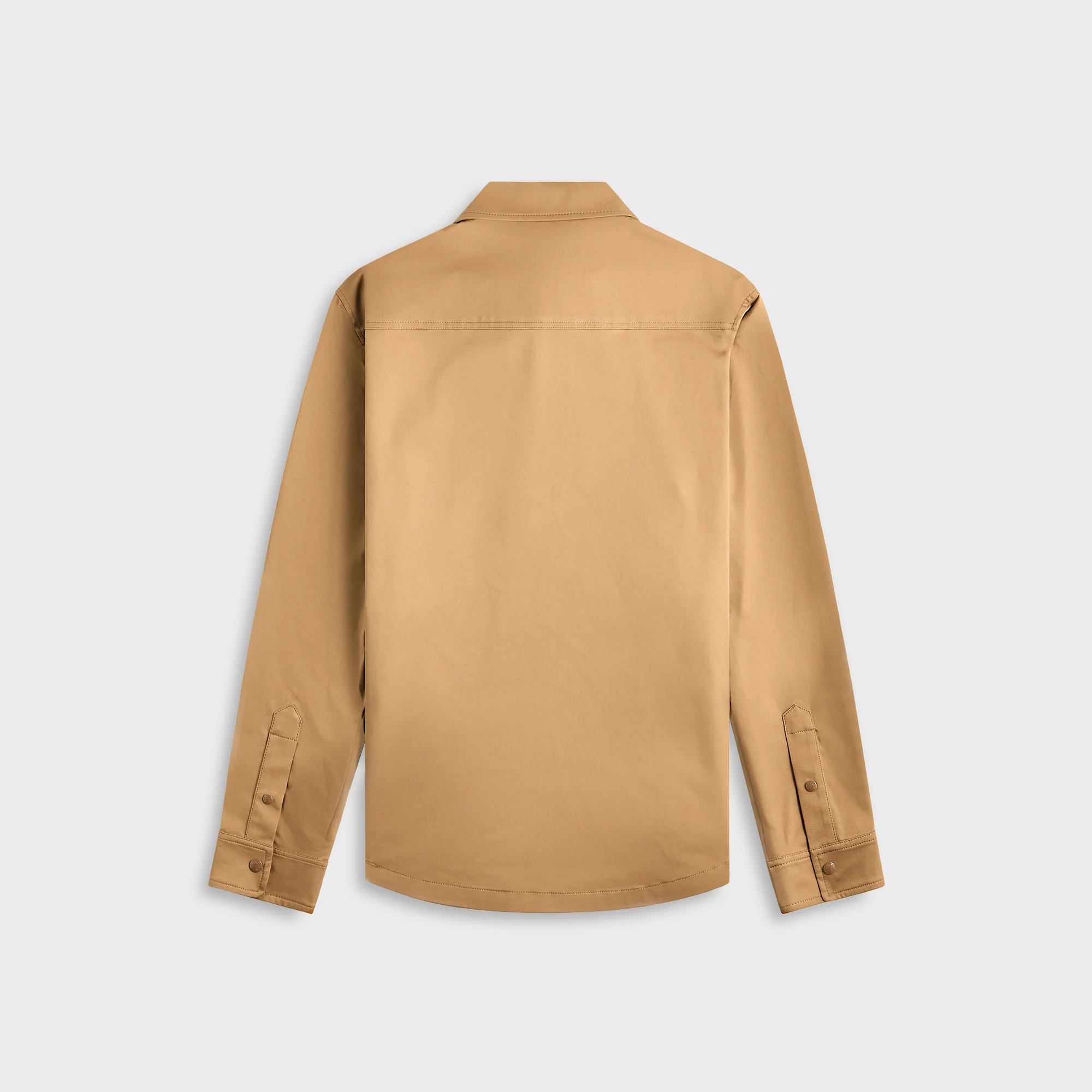 Moncler Beige Gabardine Zip-Up Shirt Jacket - Beige - Image 2