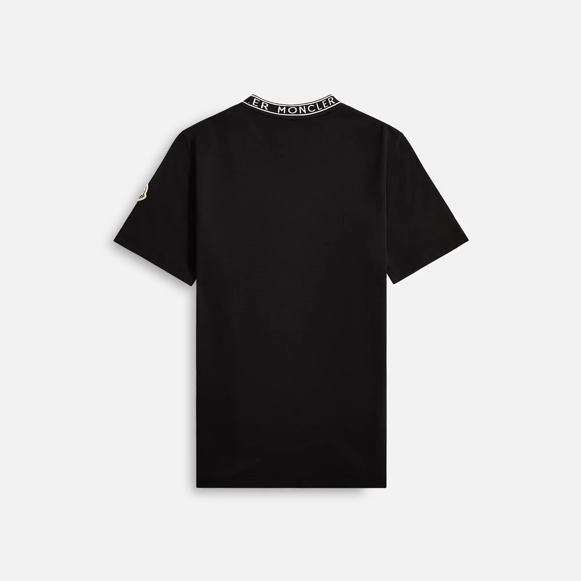 Moncler Cotton Jersey Tee - Black - Image 2