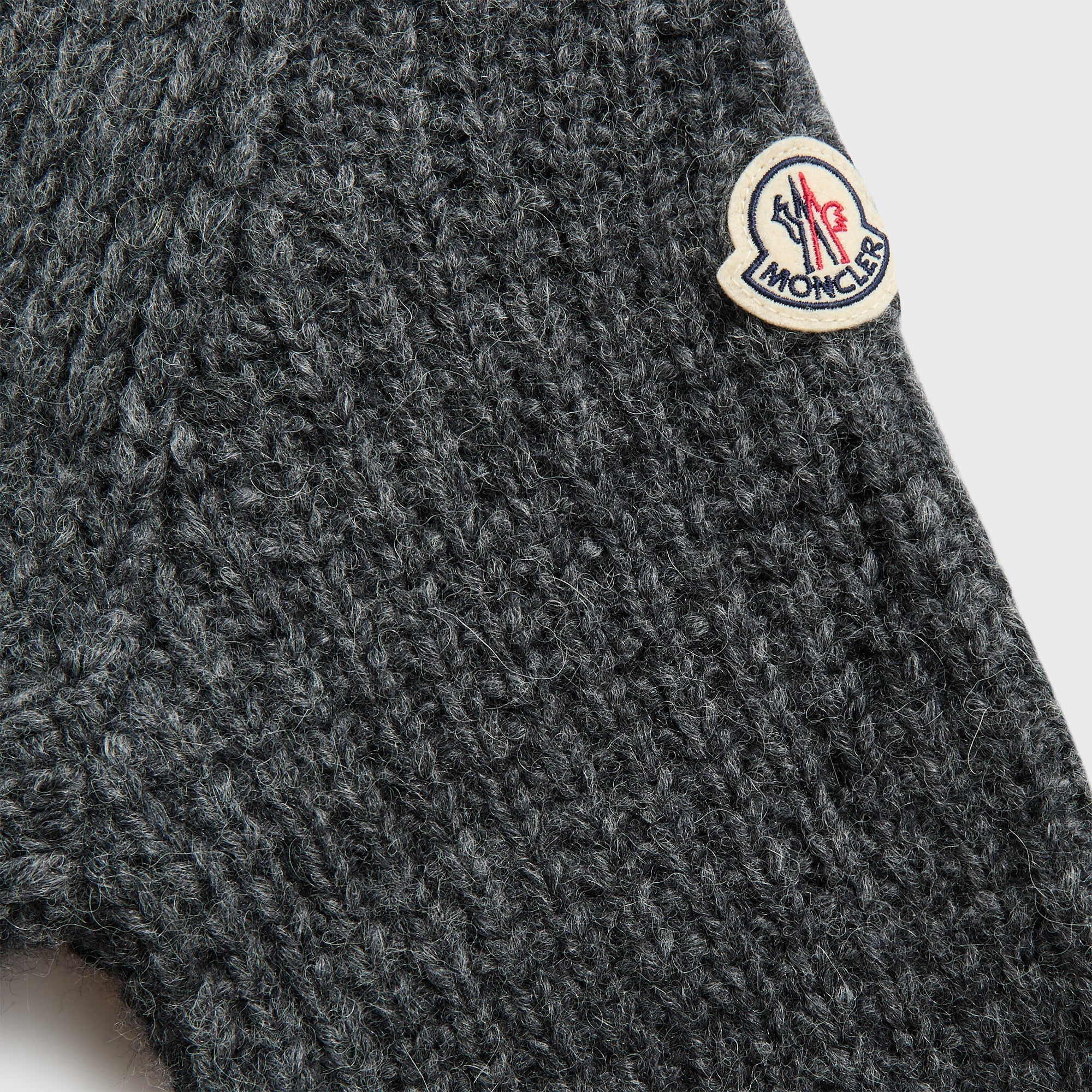 Moncler Zip-Up Cardigan - Grey - Image 3