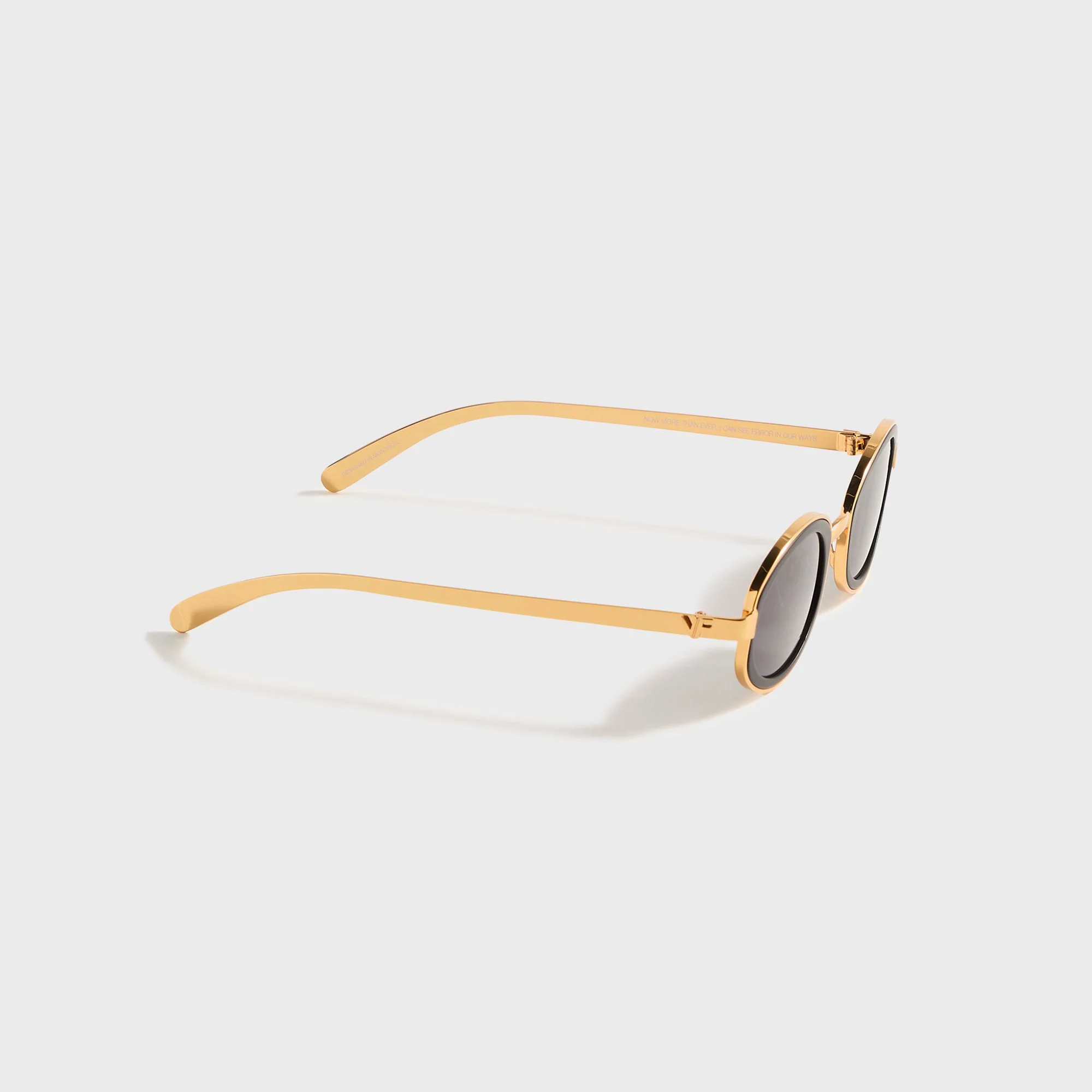 Vintage Frames Sincere 24KT - Gold / Matte Black - Image 2