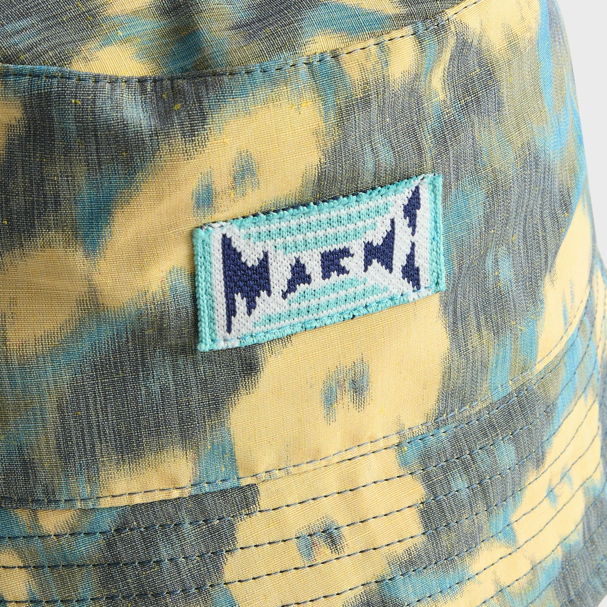 Marni Floral Bucket Hat - Cobalt - Image 3