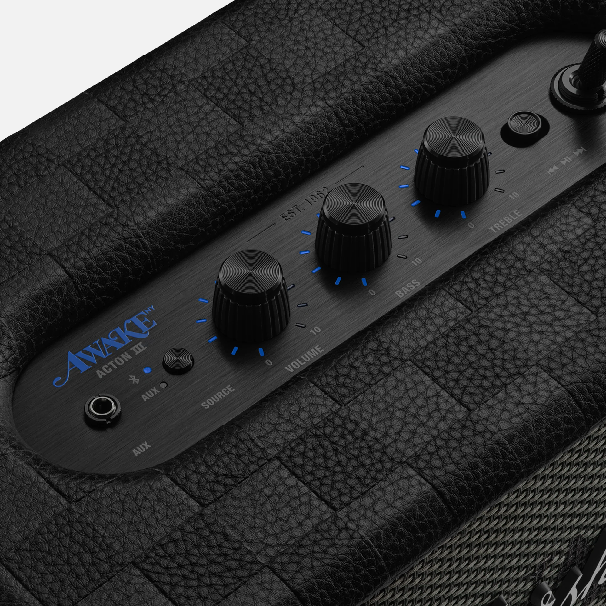 Marshall Action III Awake NYl Speaker - Black - Image 3