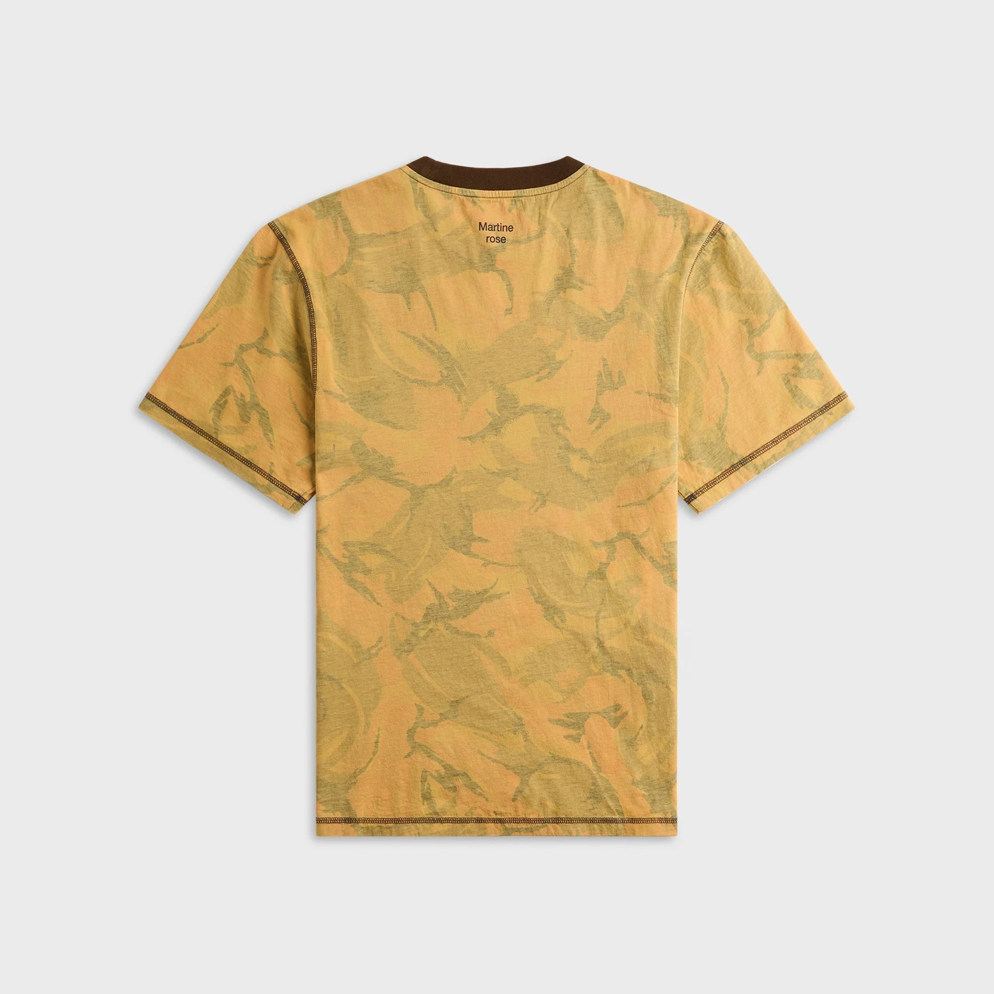 Martine Rose Classic Tee - Orange Camo - Image 2