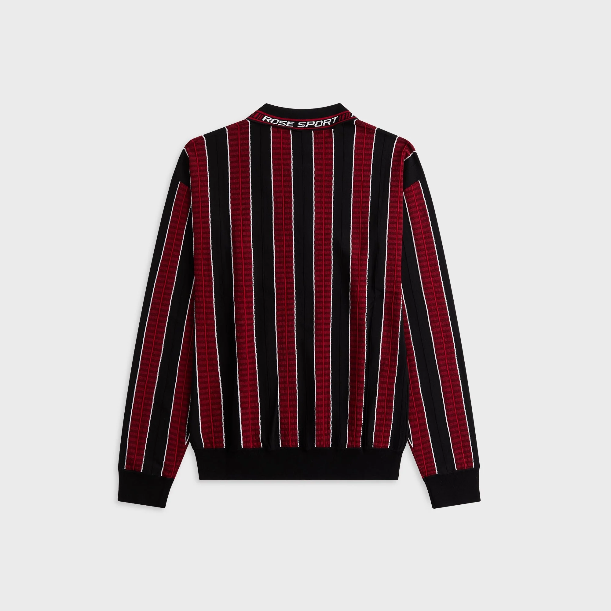 Martine Rose Logo Polo - Red / Black - Image 2