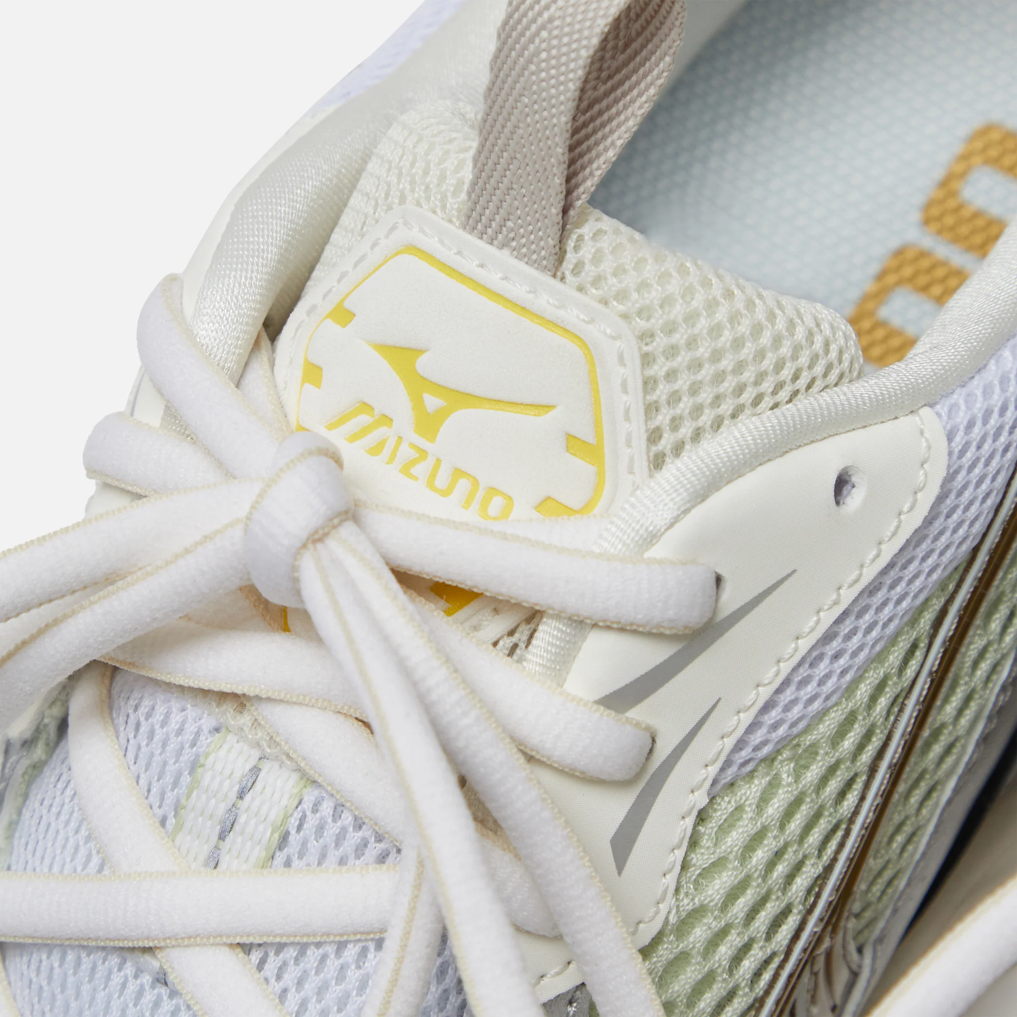 Mizuno Wave Rider 10 - White / Silver Cloud / Sunstruck - Image 5