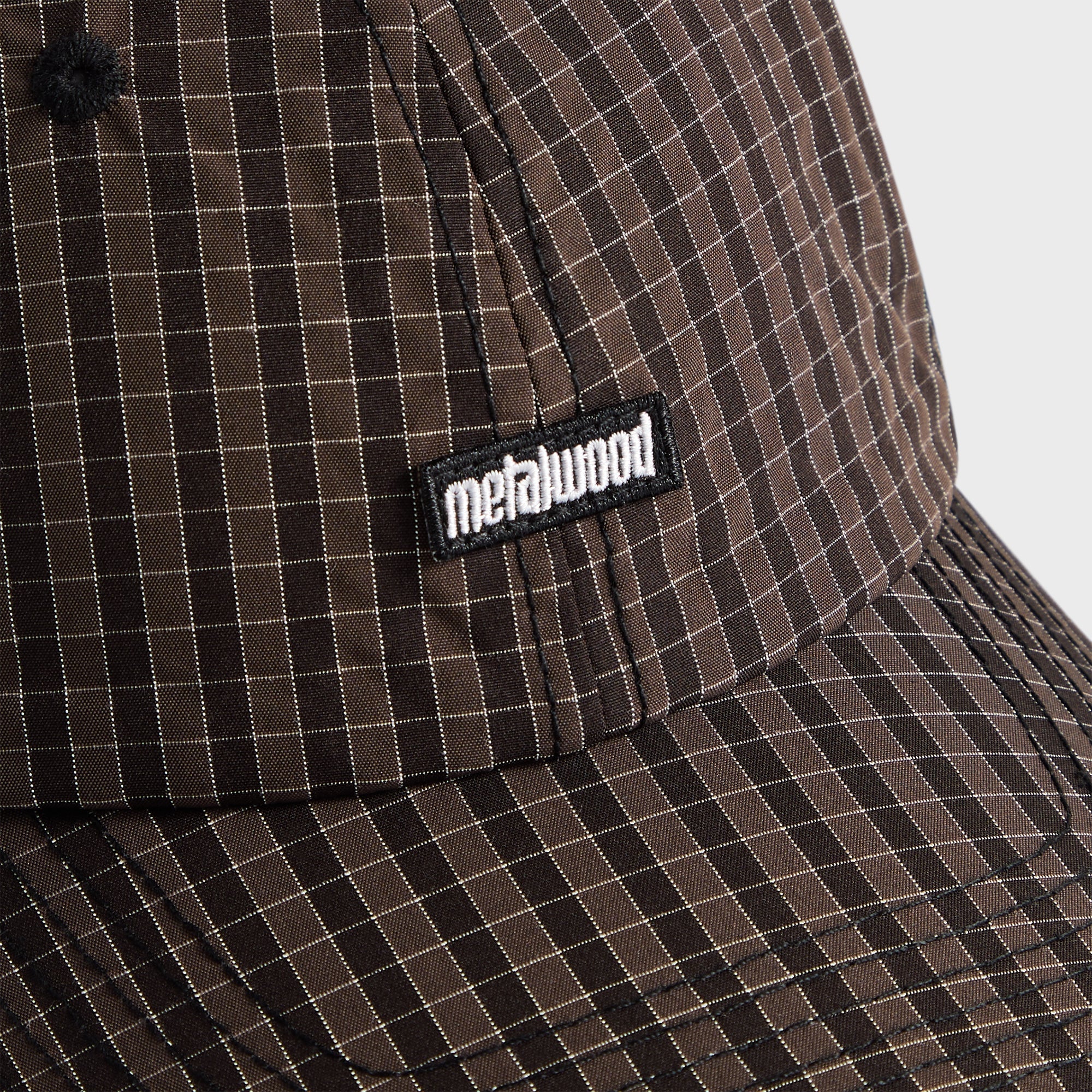 Metalwood Mini Metal Logo Cap - Brown - Image 3