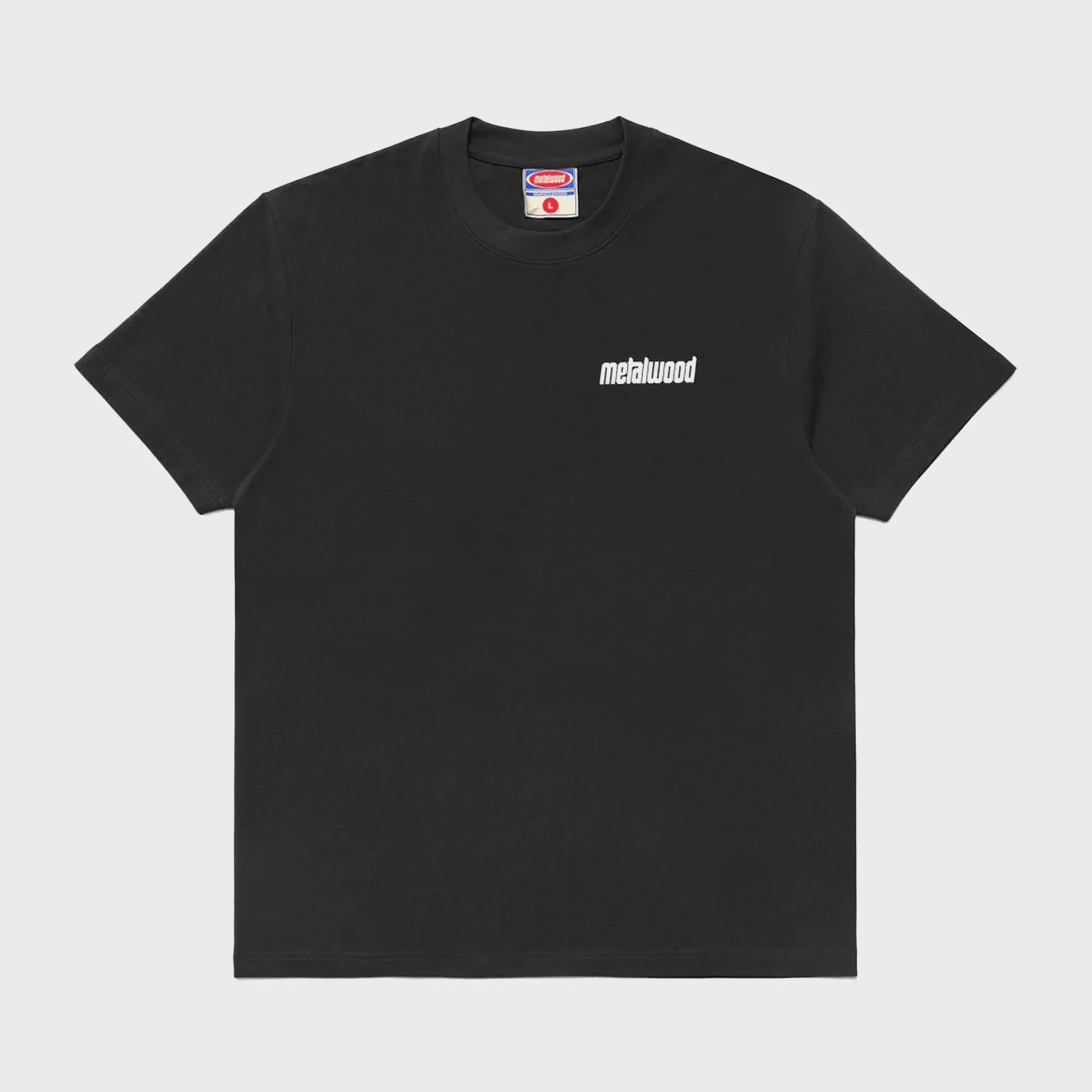 Metalwood Pool Tee - Black