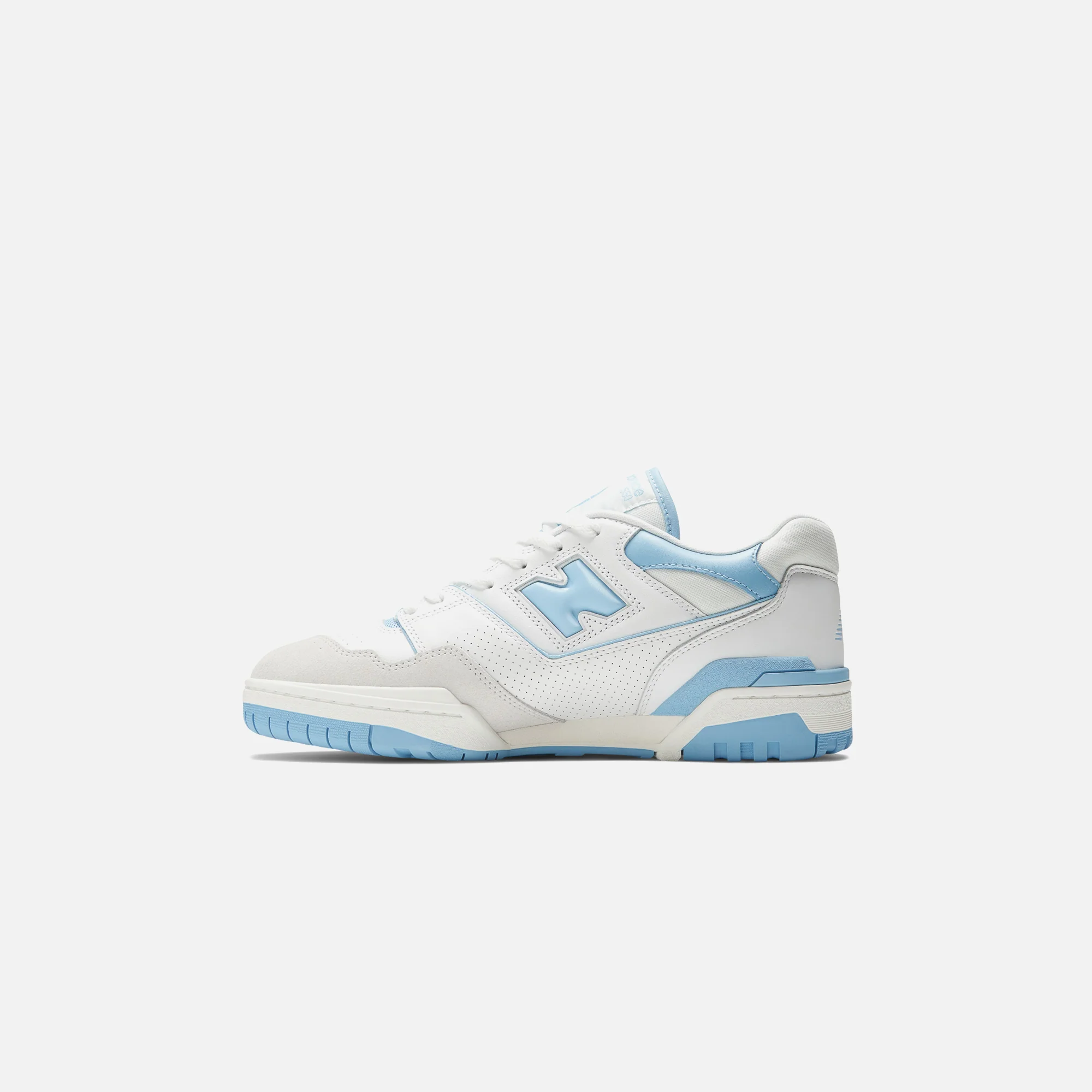 New Balance 550 - White / Blue Haze / Rain Cloud - Image 3