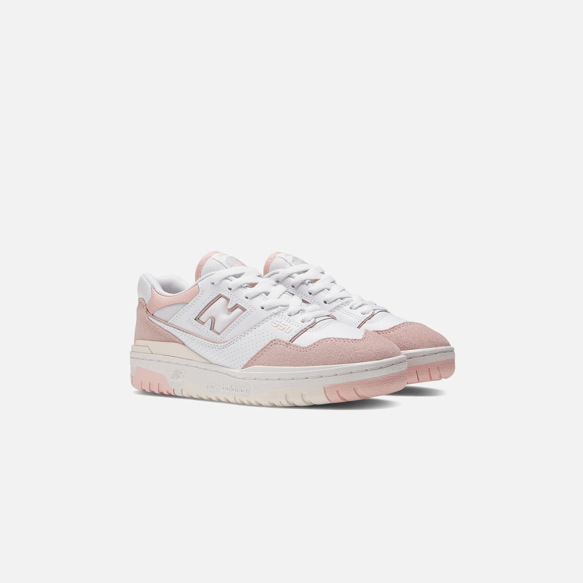 New Balance 550 - White / Pink Sand / Sea Salt - Image 2