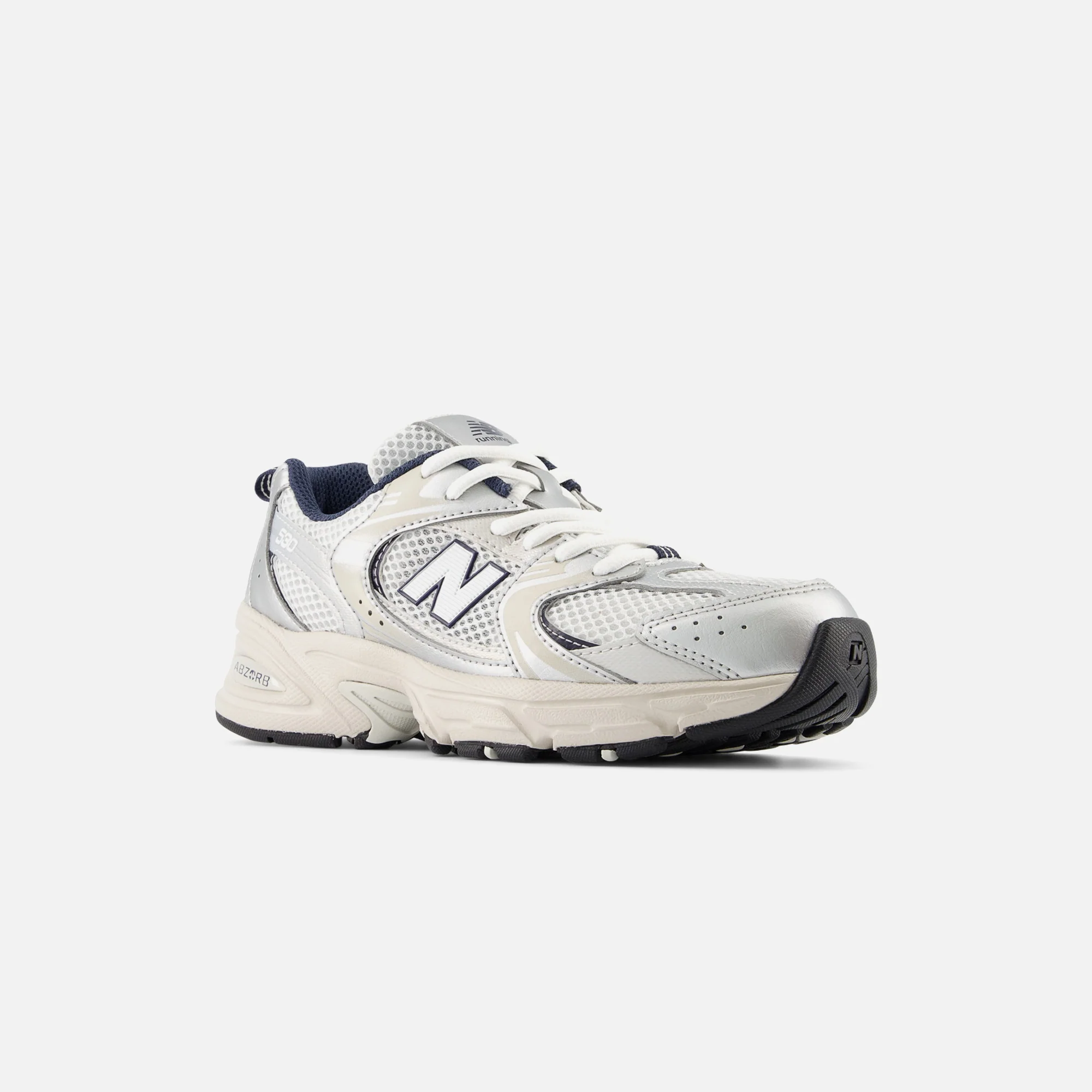New Balance GS 530 - Summer Fog / Nimbus Cloud / Navy - Image 2