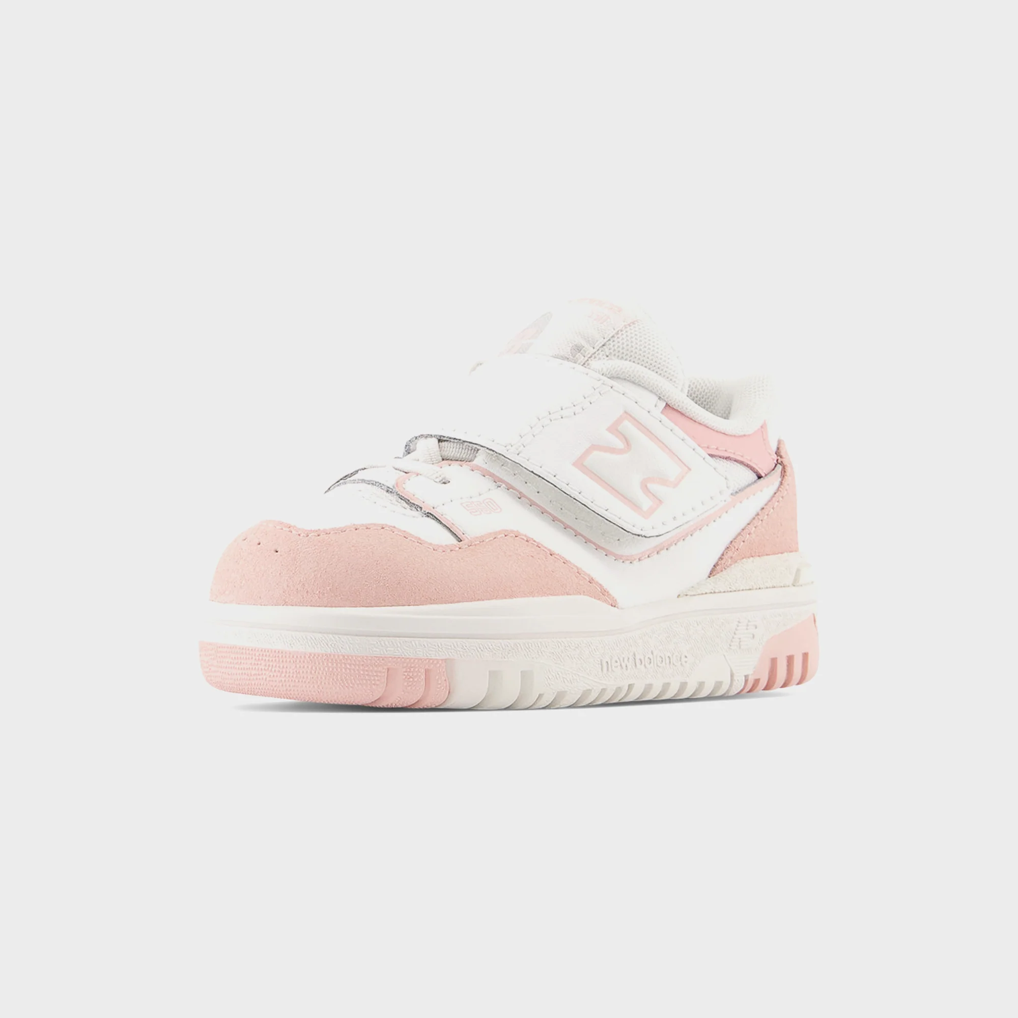 New Balance TD 550 - White / Pink Haze - Image 2
