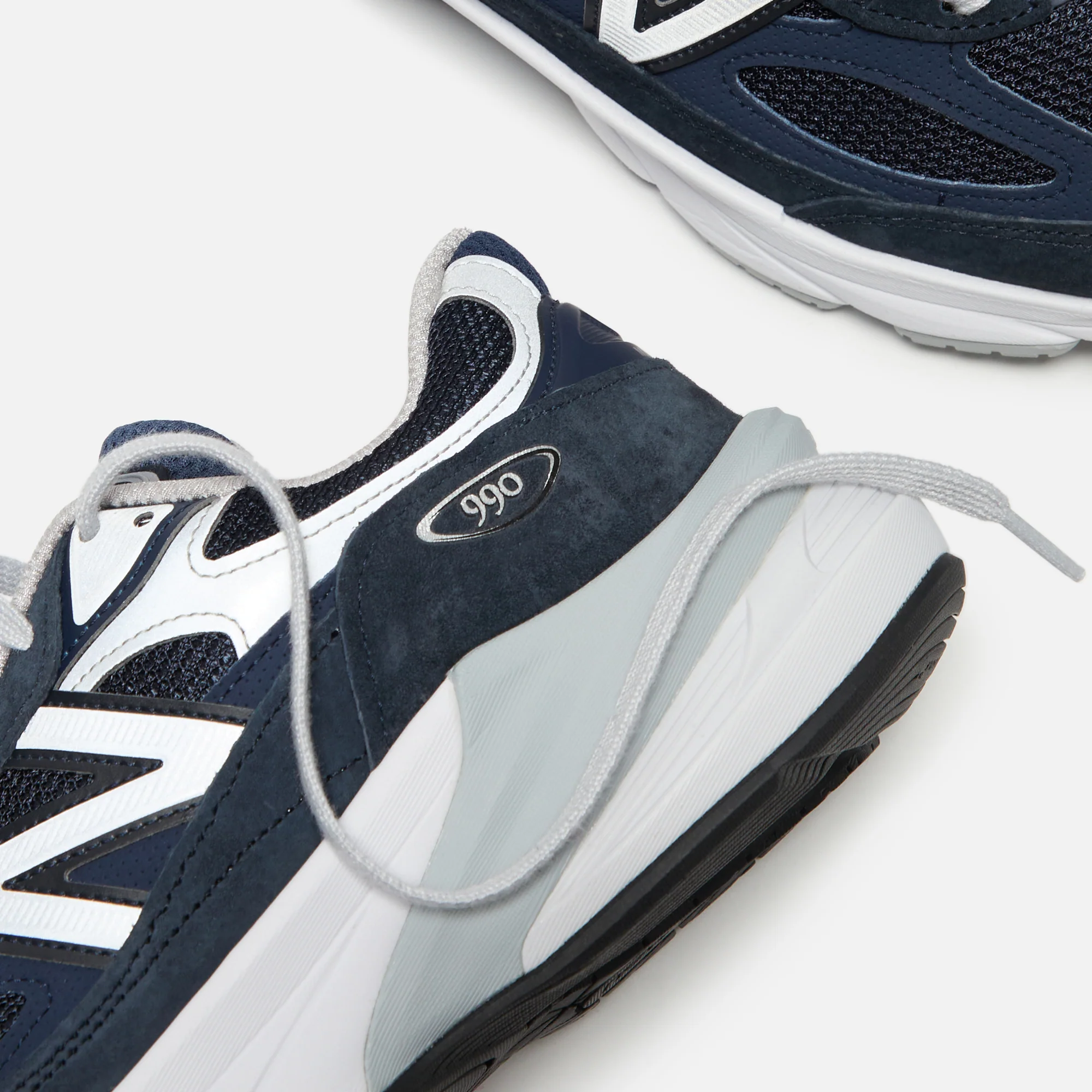 New Balance Made in USA 990v6 - Navy / White - Image 5