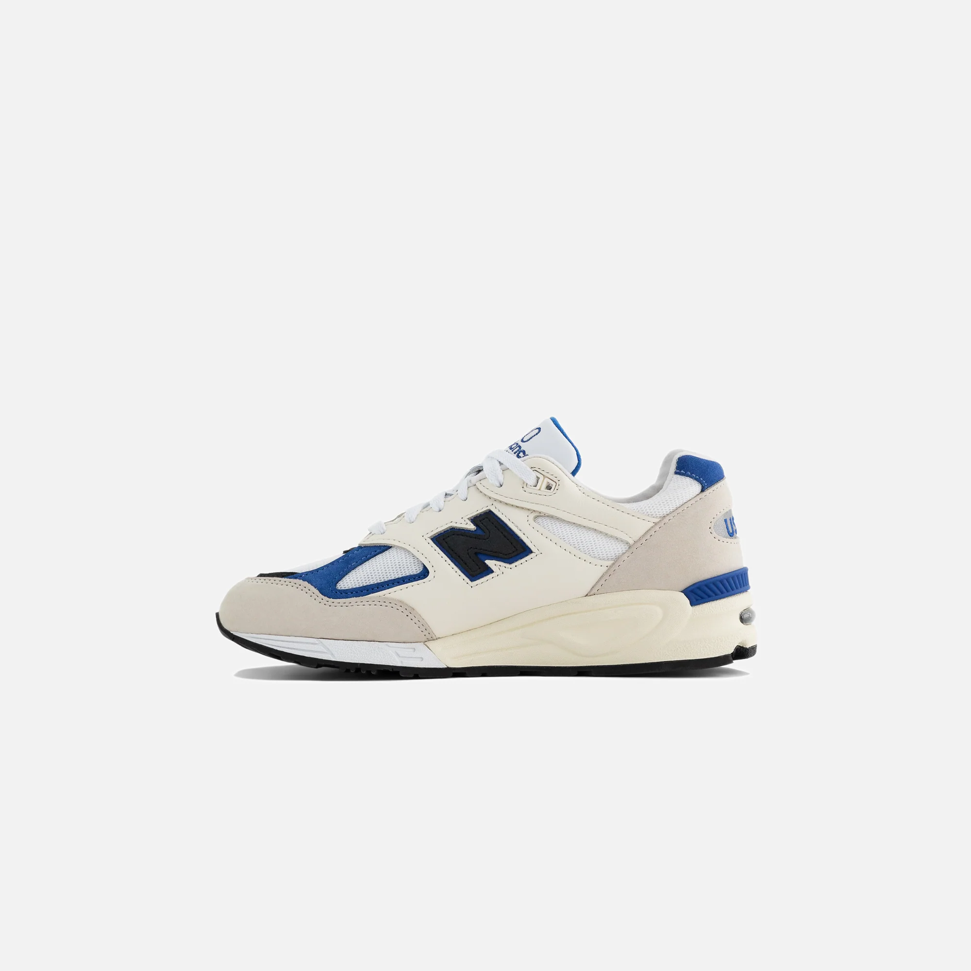 New Balance Made in USA 990V2 - White / Blue - Image 3