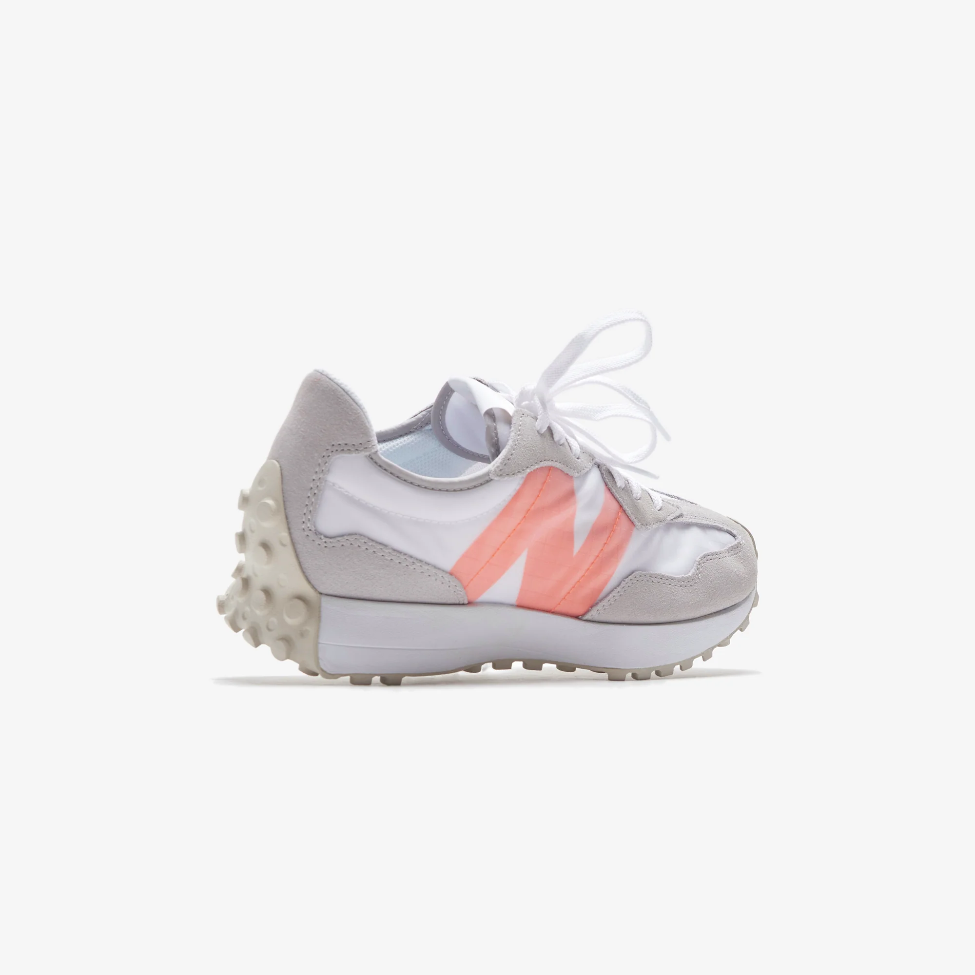 New Balance 327 - Rain Cloud / Vibrant Orange - Image 4