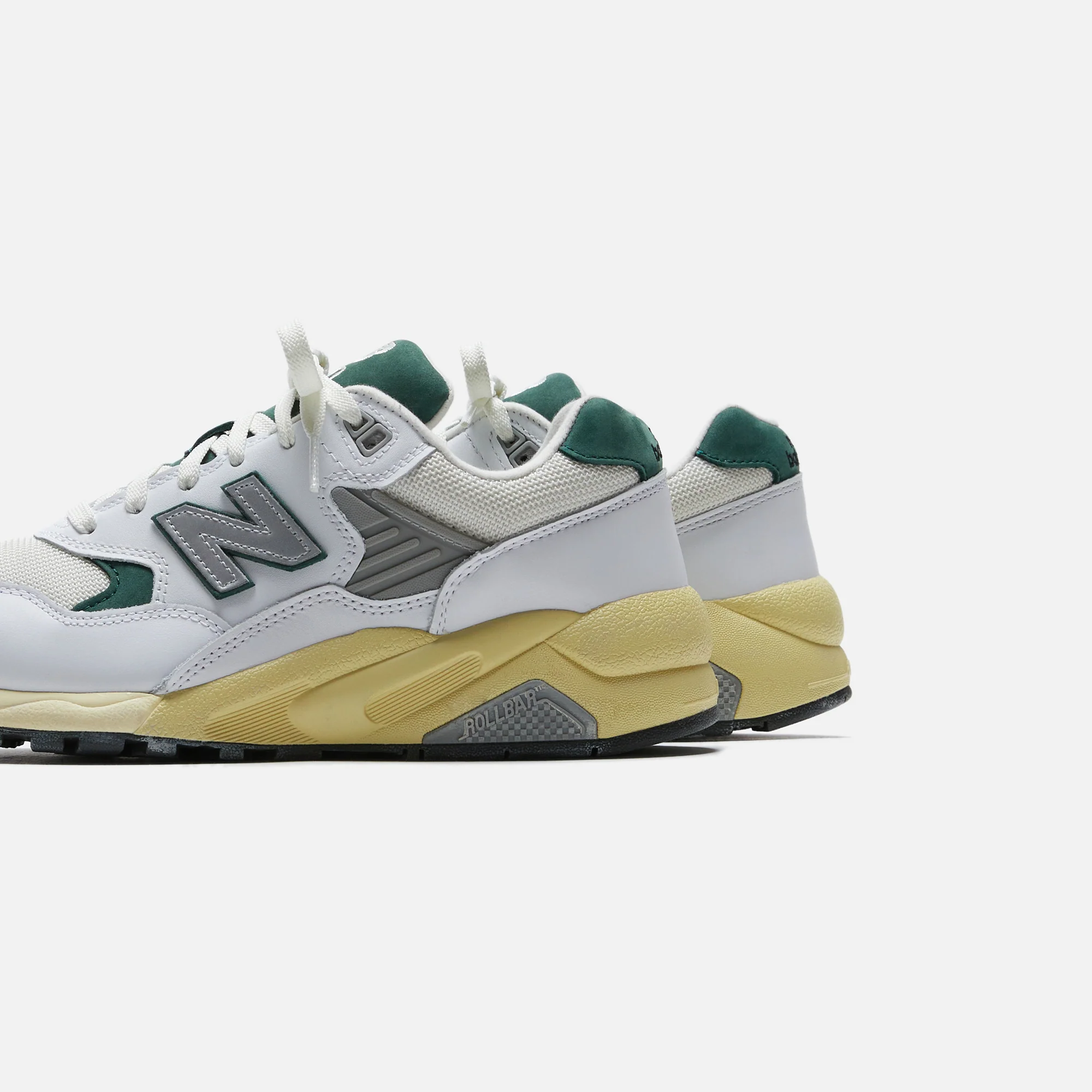 New Balance 580 - White / Green - Image 3