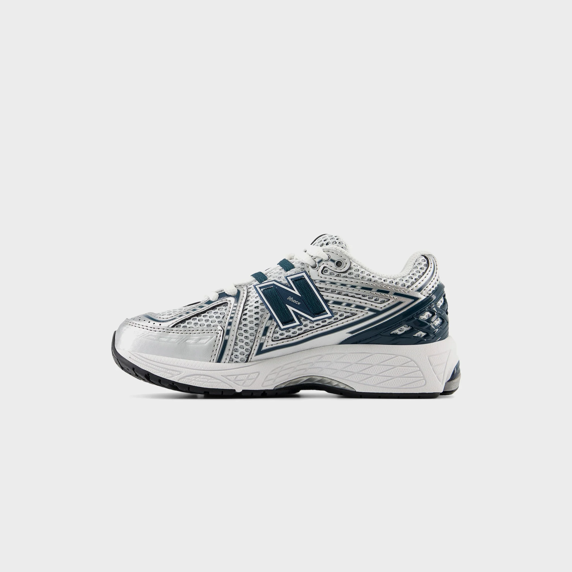 New Balance PS 1906R Hook & Loop - Silver Metallic / Deep Ocean - Image 2