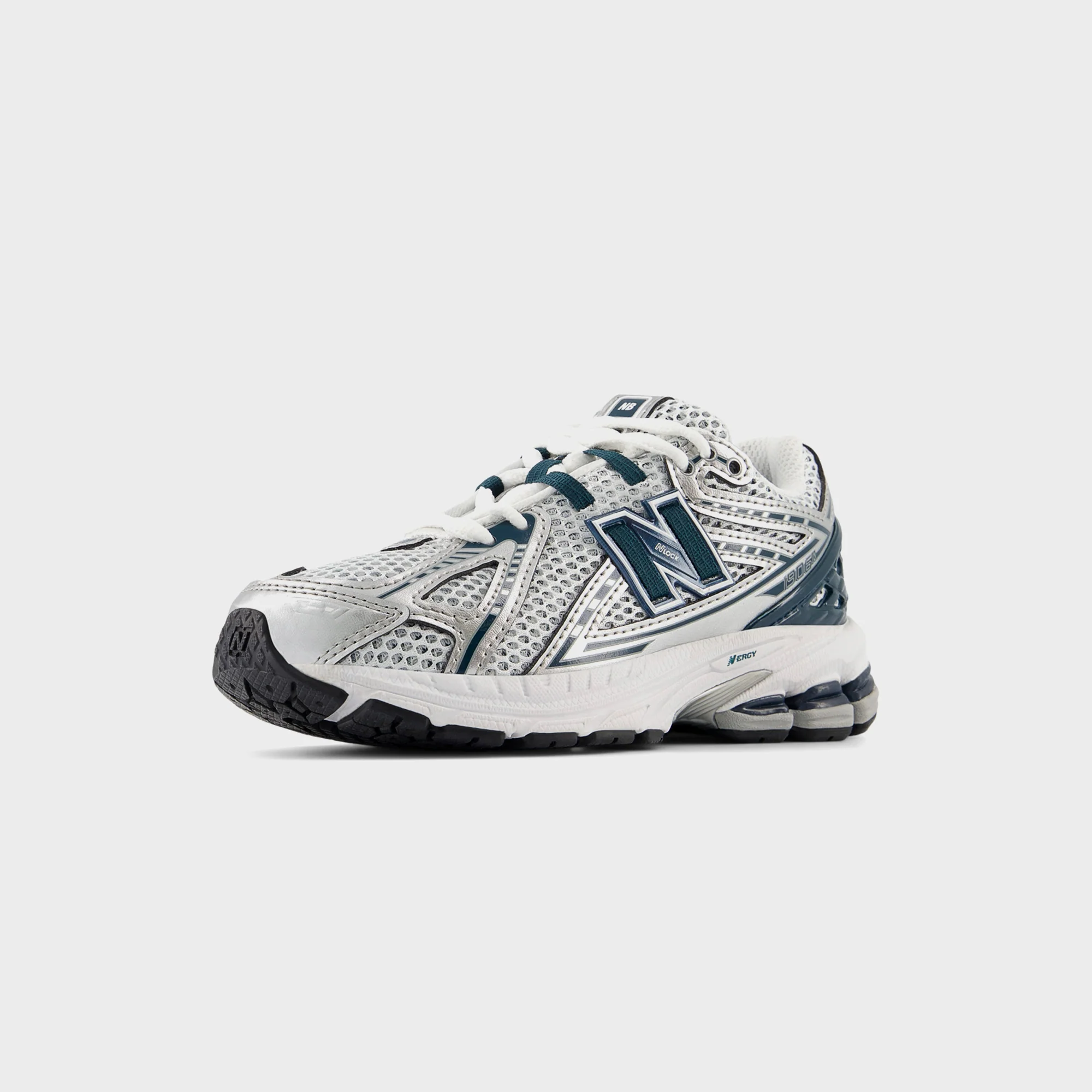 New Balance PS 1906R Hook & Loop - Silver Metallic / Deep Ocean - Image 3