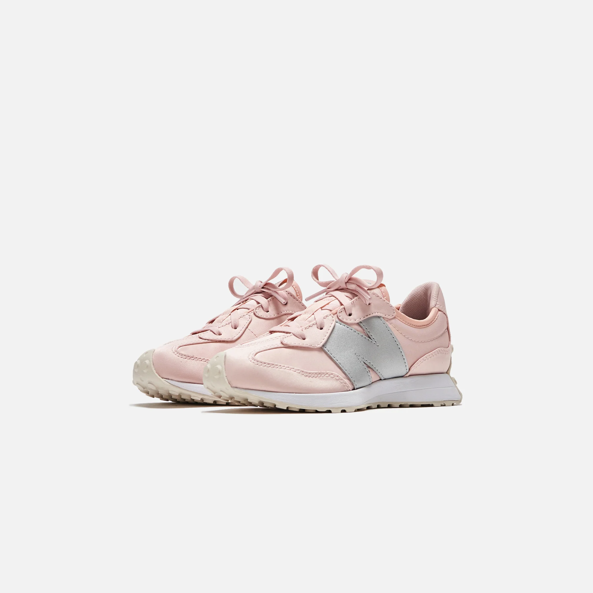 New Balance Pre-School 327 - Oyster Pink / Silver - Image 2