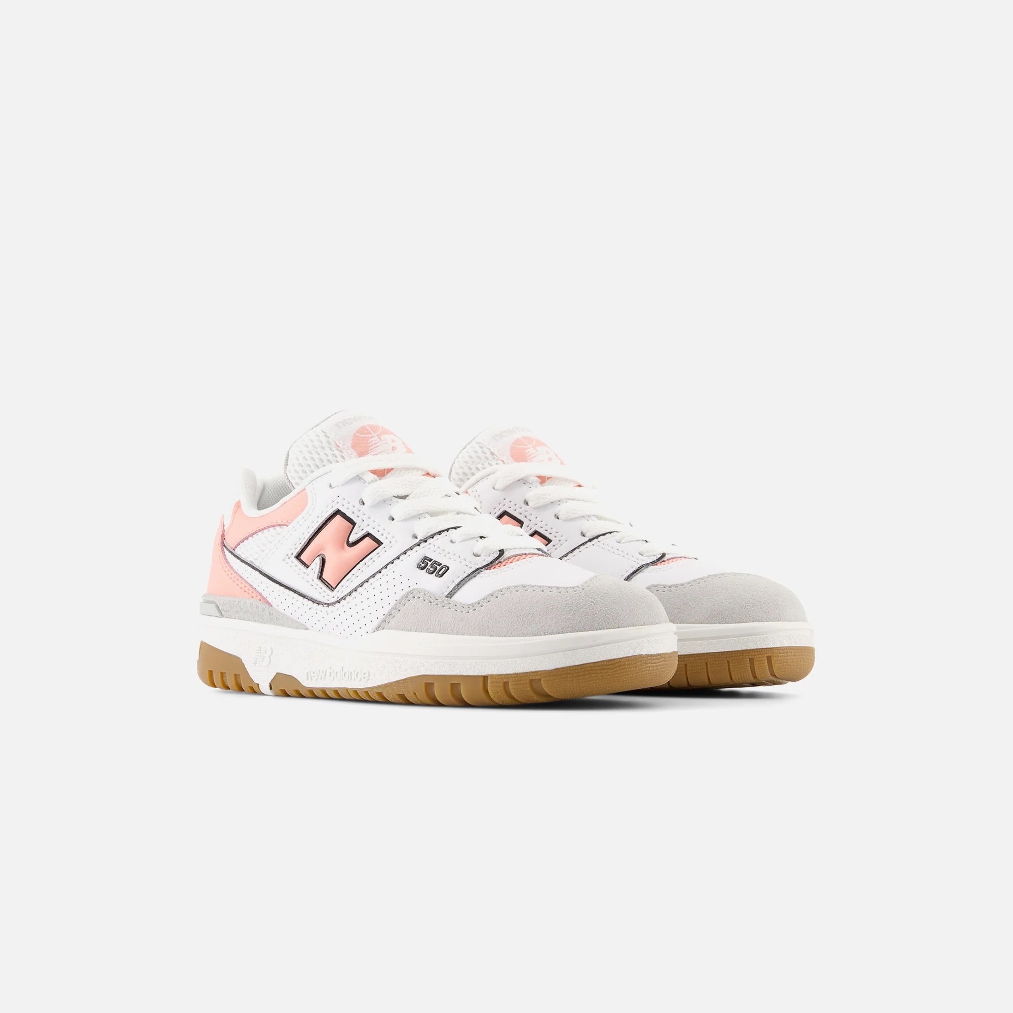 New Balance PS 550 - Brighton Grey / Omega Pink - Image 2