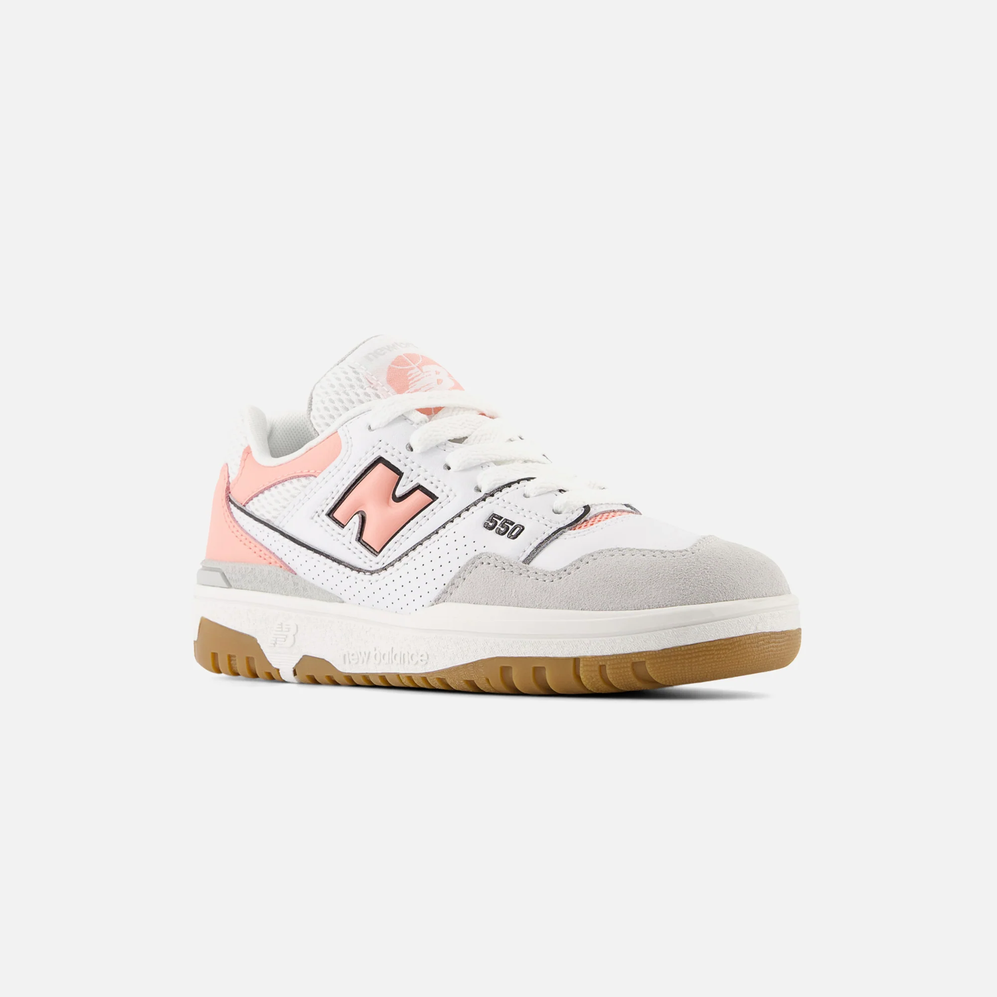 New Balance PS 550 - Brighton Grey / Omega Pink - Image 3