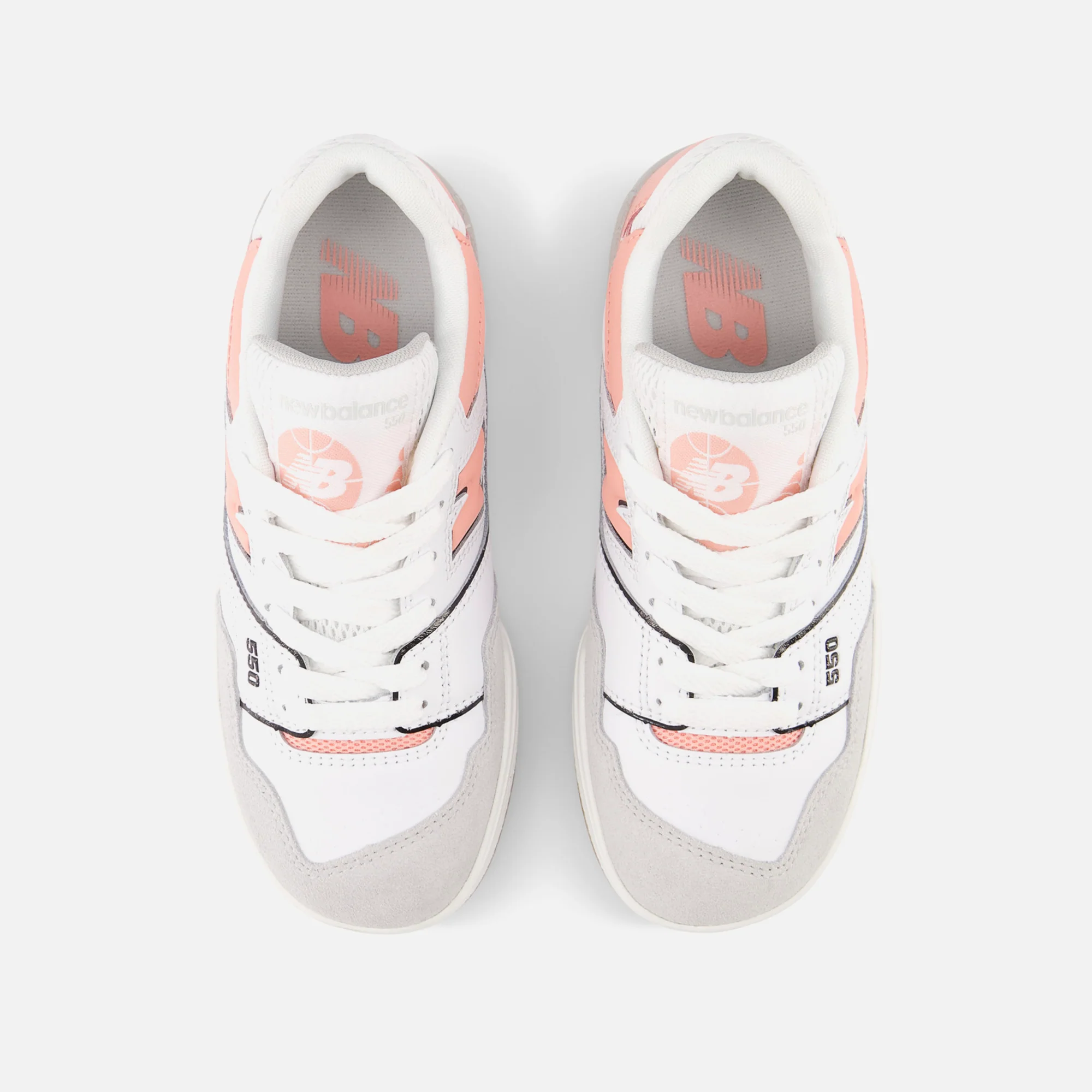 New Balance PS 550 - Brighton Grey / Omega Pink - Image 4