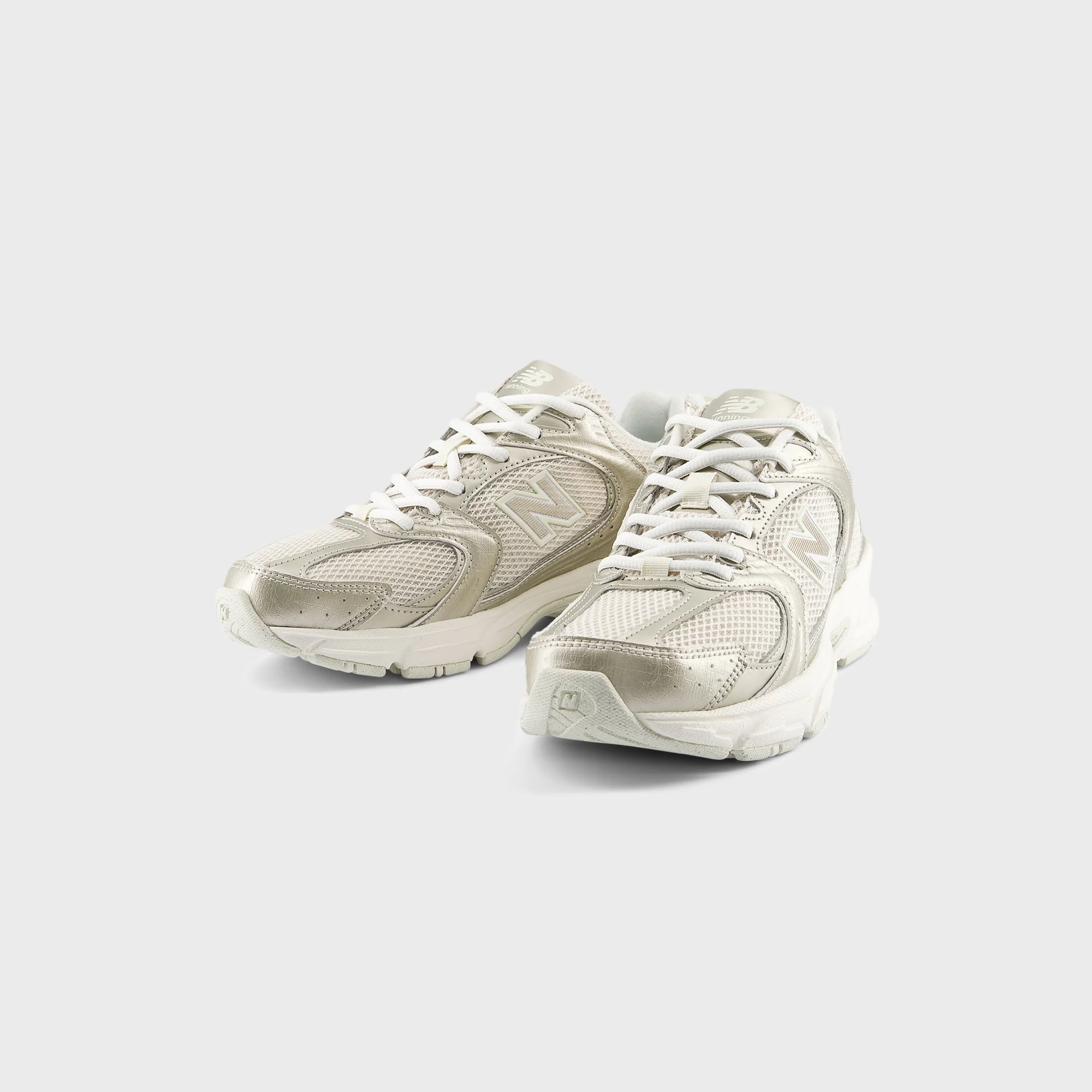 New Balance 530 - Gold Metallic / Linen - Image 2
