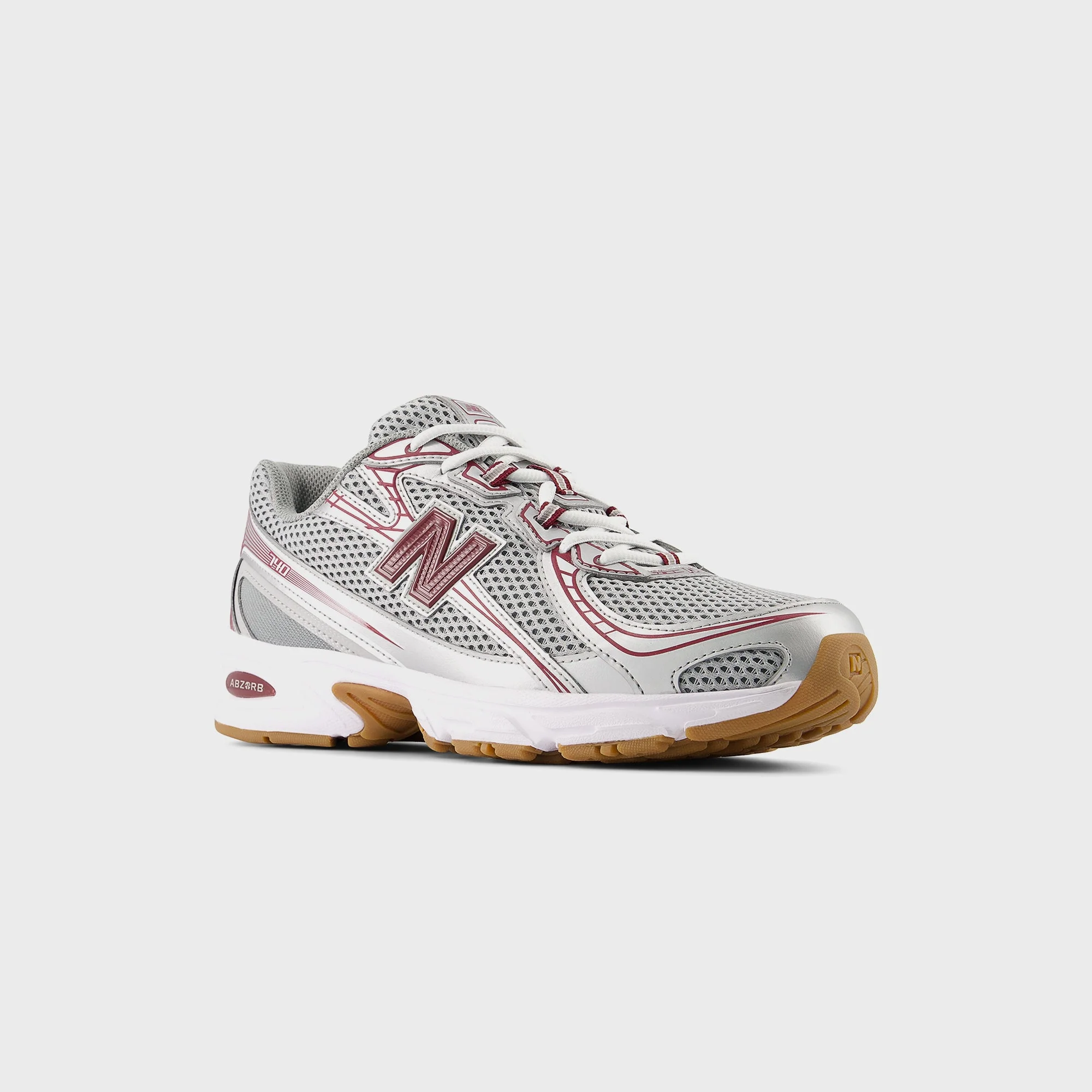 New Balance 740 - Monarch Burgundy / Slate Grey / Raincloud - Image 2