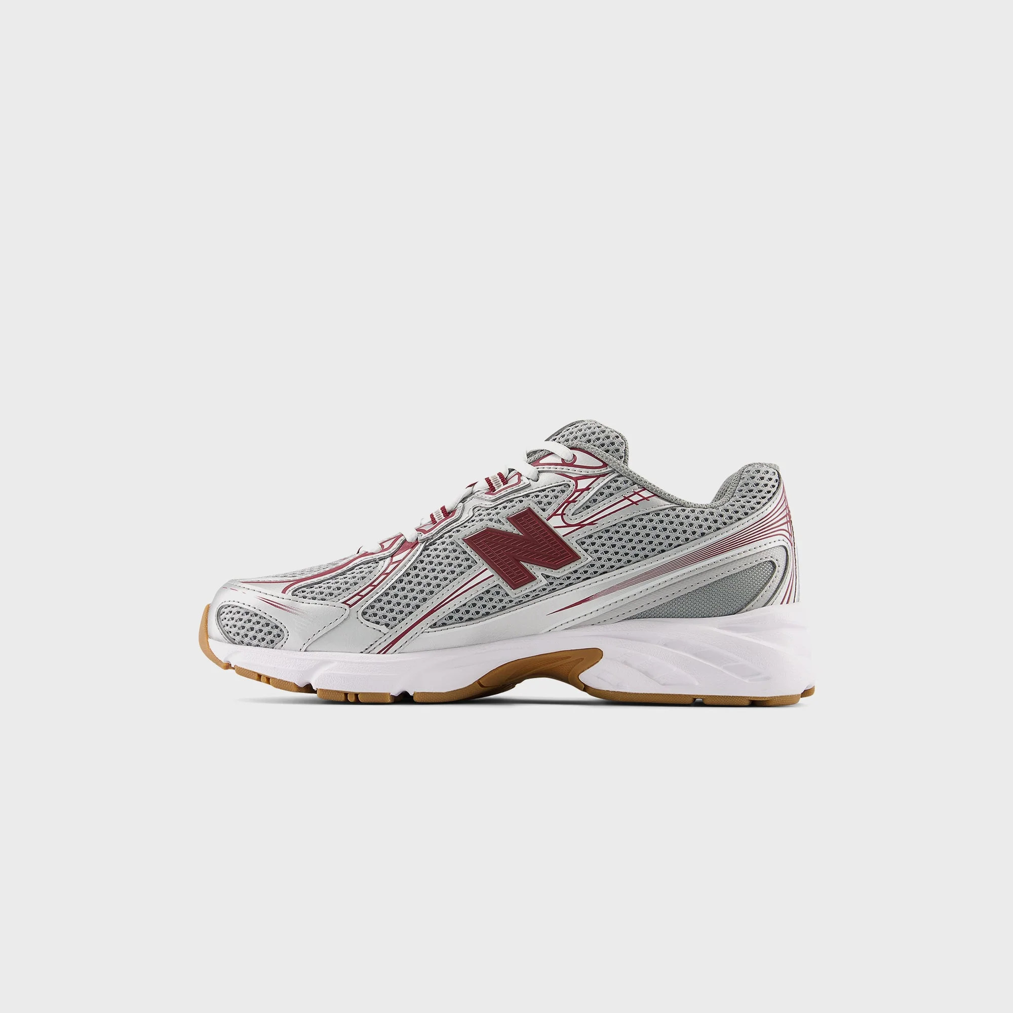 New Balance 740 - Monarch Burgundy / Slate Grey / Raincloud - Image 3