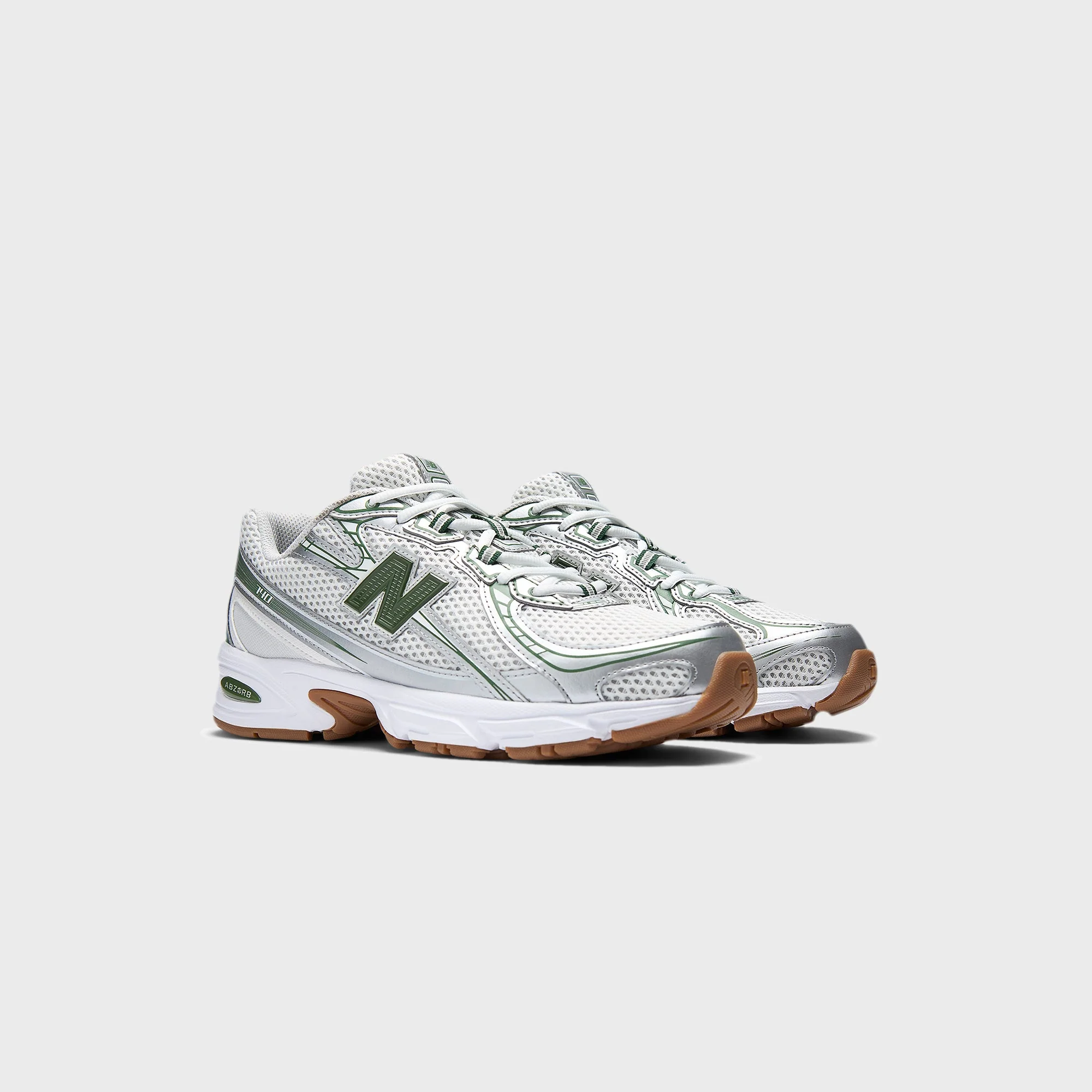 New Balance 740 - Grey Matter / Dark Alpine Green / Reflection - Image 2