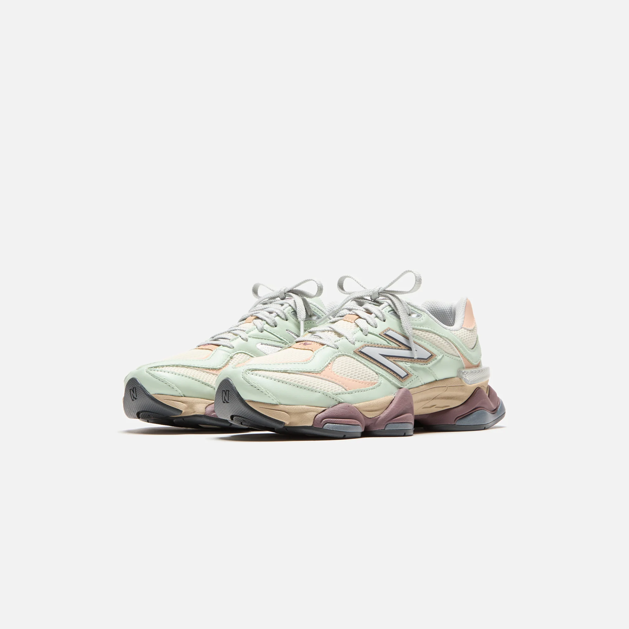 New Balance 9060 - Clay Ash / Linen / Dark Vintage Rose - Image 2