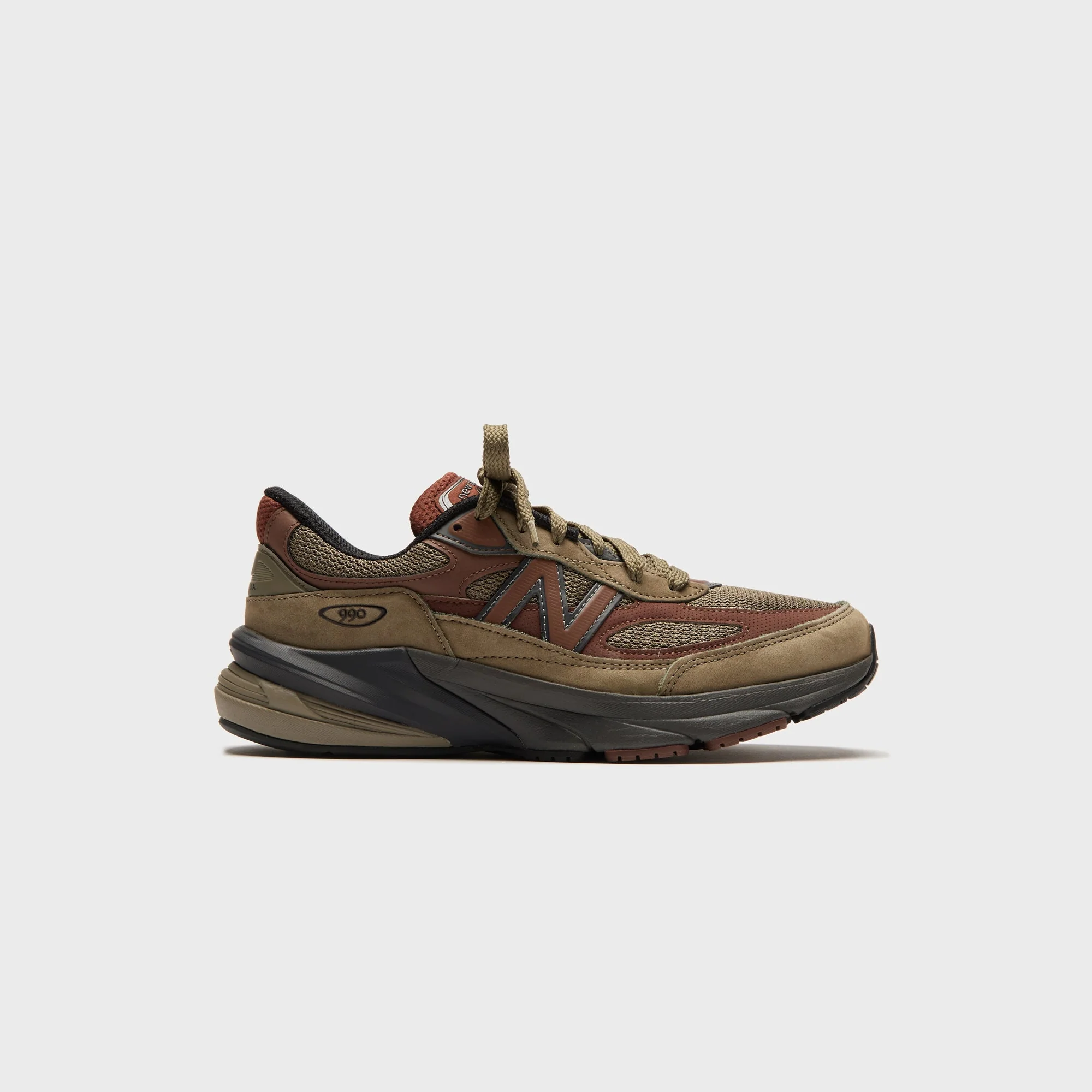New Balance Made in USA 990v6 - Dark Camo / Rich Oak