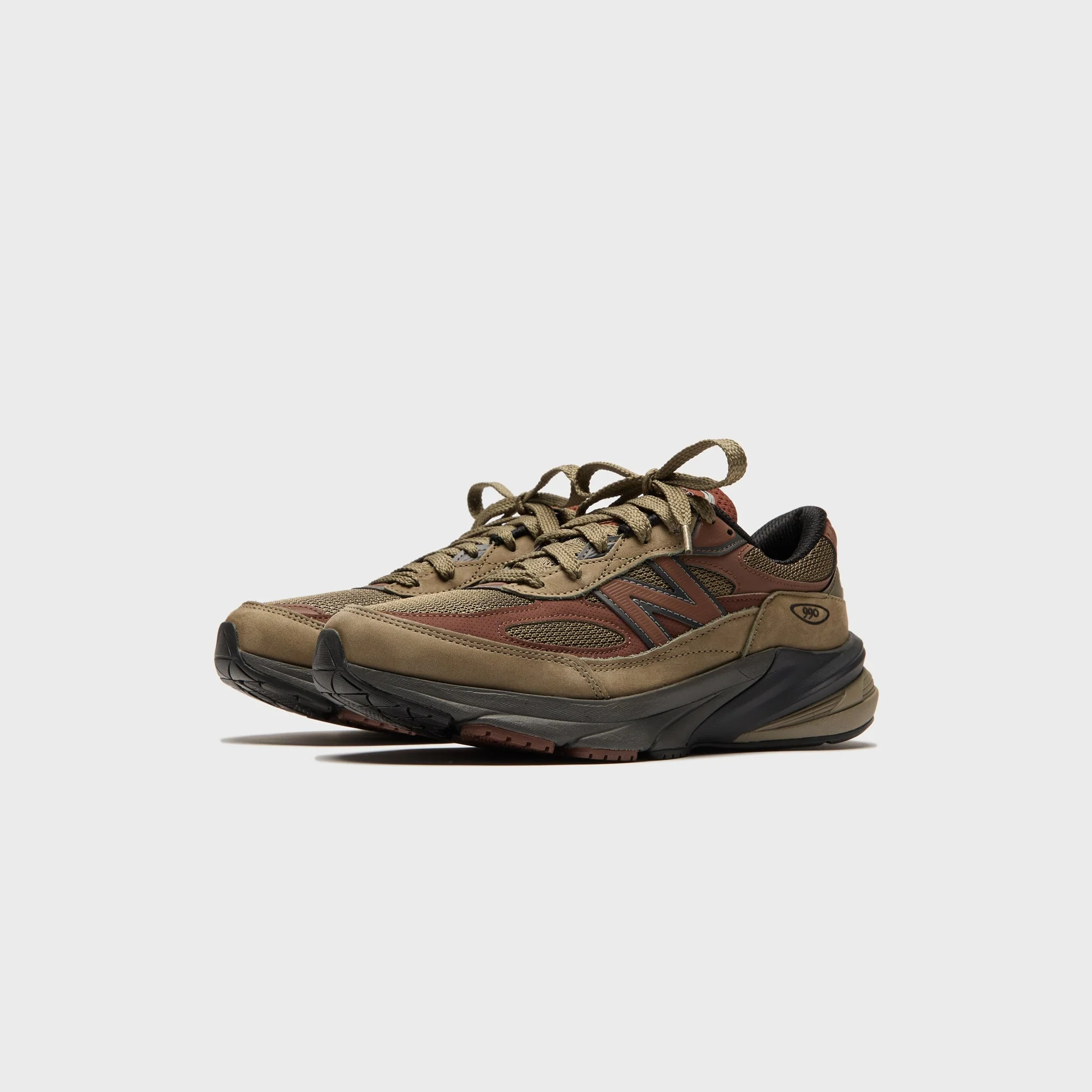 New Balance Made in USA 990v6 - Dark Camo / Rich Oak - Image 2