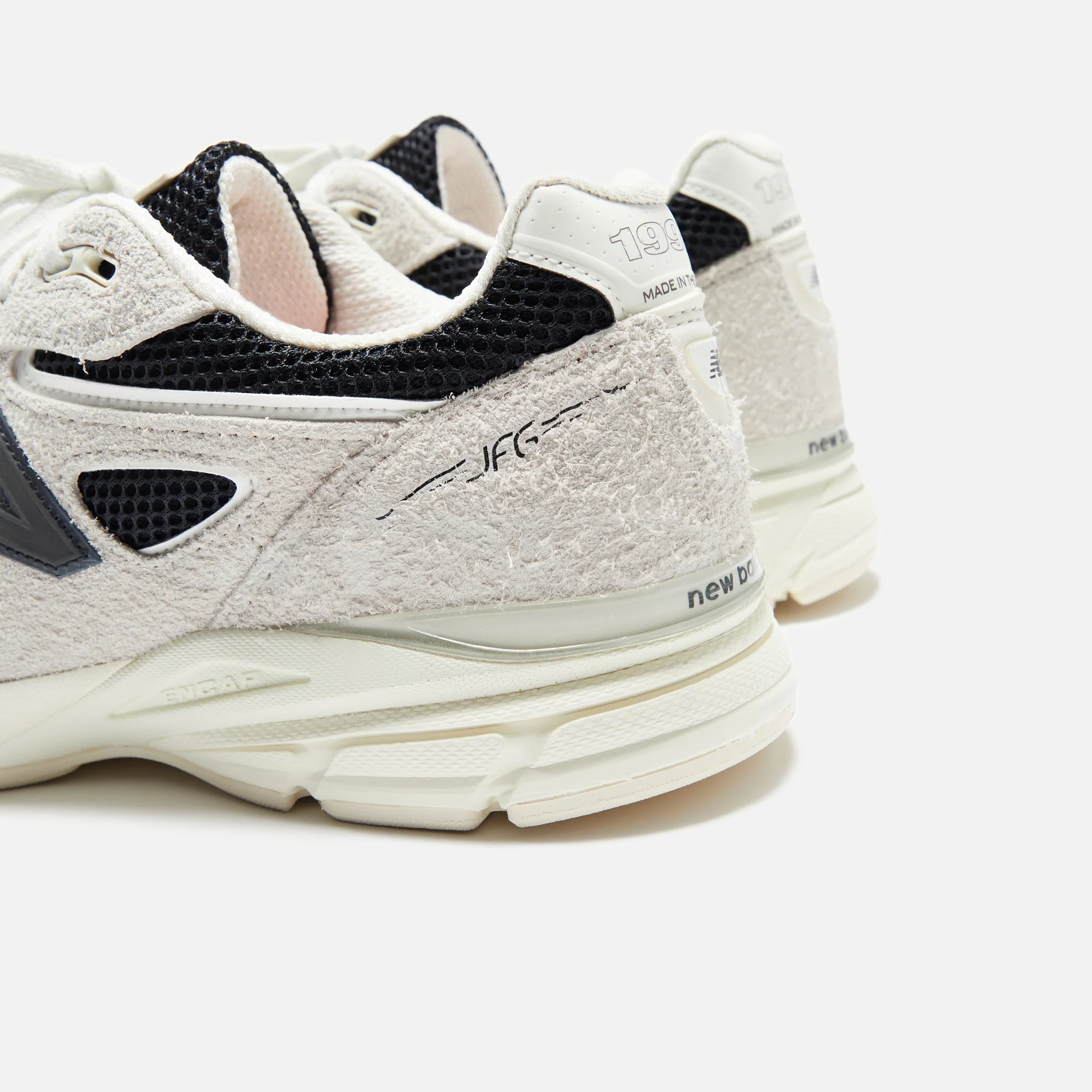 New Balance x Joe Fresh Goods 990V4 - White / Black / Grey - Image 5