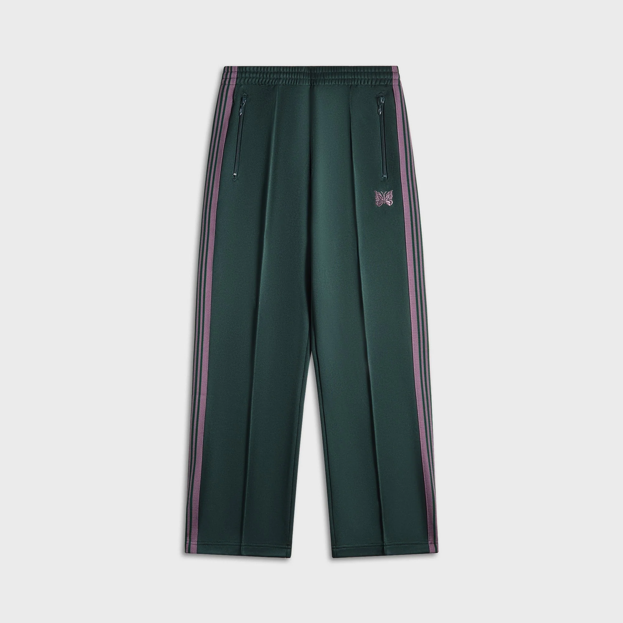 Needles Poly Smooth Track Pant - Green