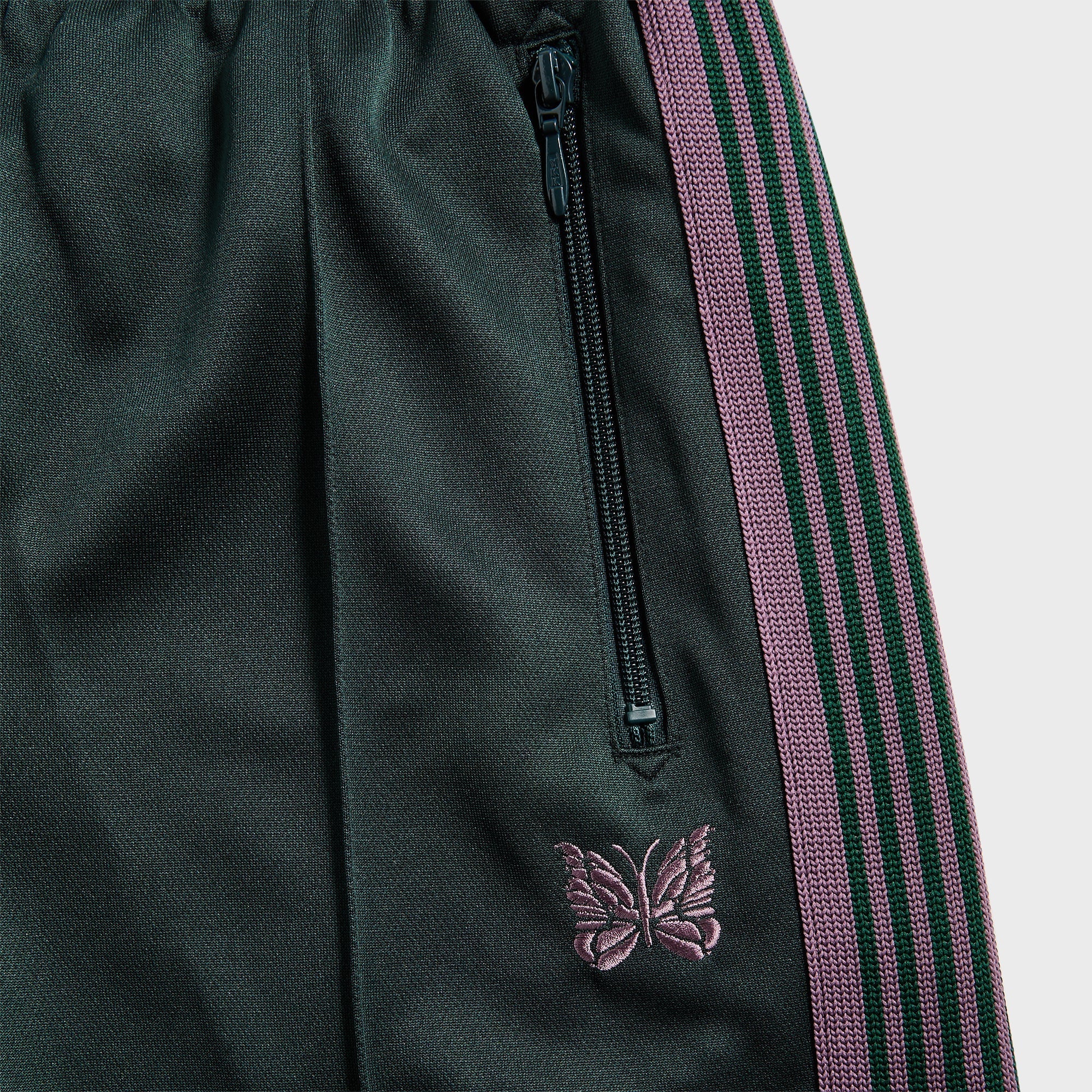 Needles Poly Smooth Track Pant - Green - Image 3
