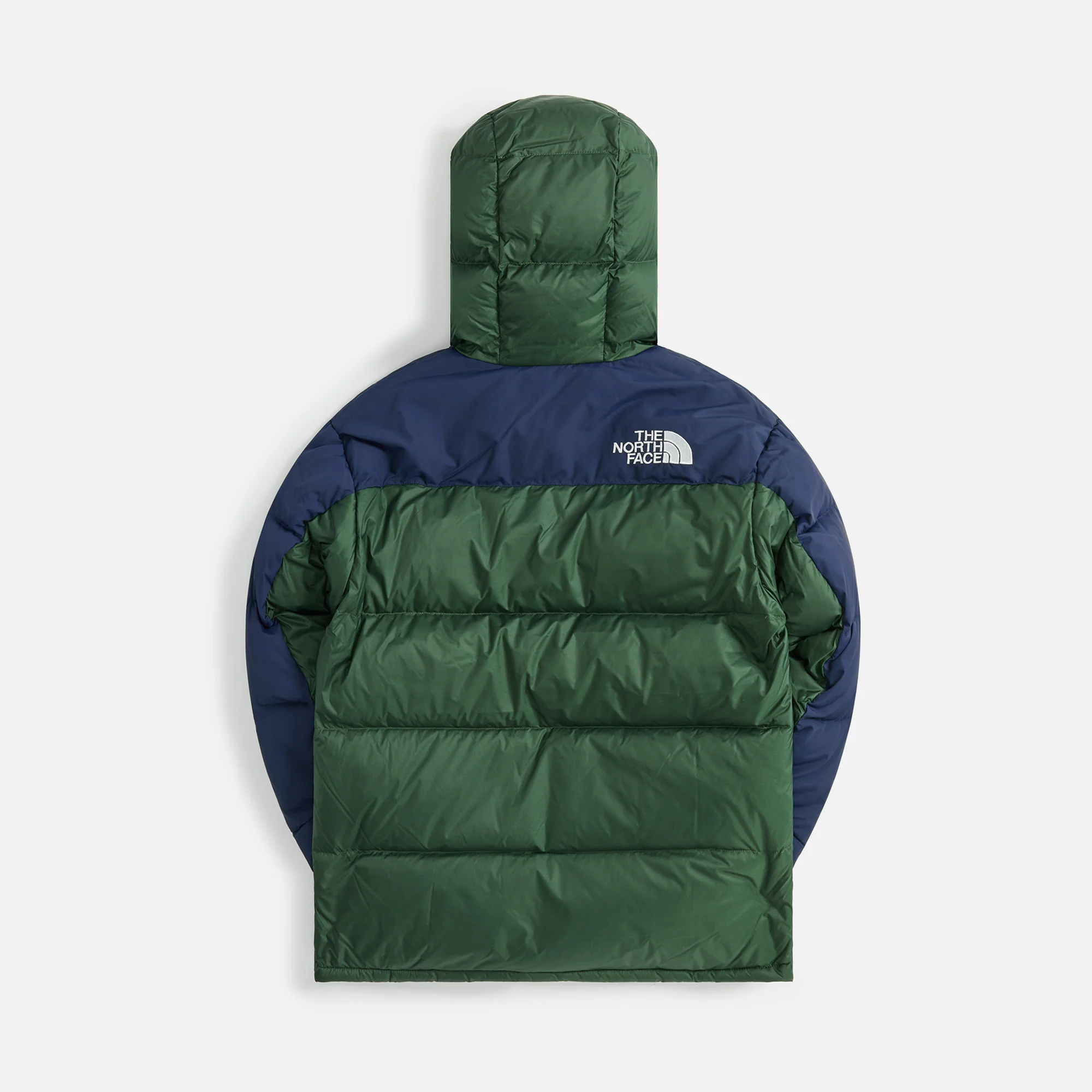 The North Face Mens HMLYN Down Parka - Pine Needle / Summit Navy - Image 2