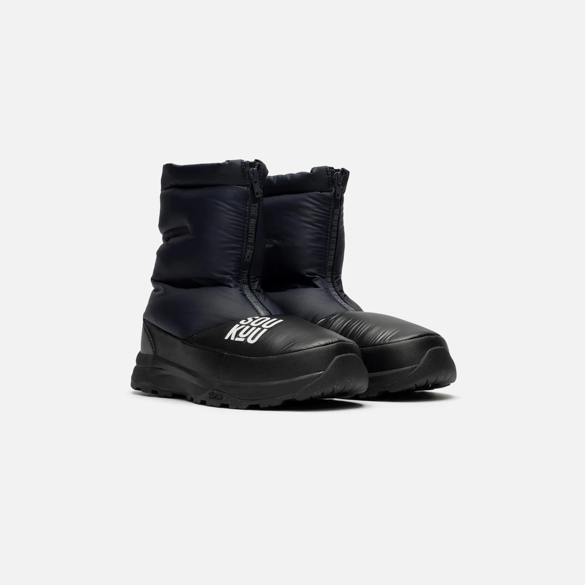 The North Face x Project U Down Bootie - TNF Black / Aviator Navy - Image 2