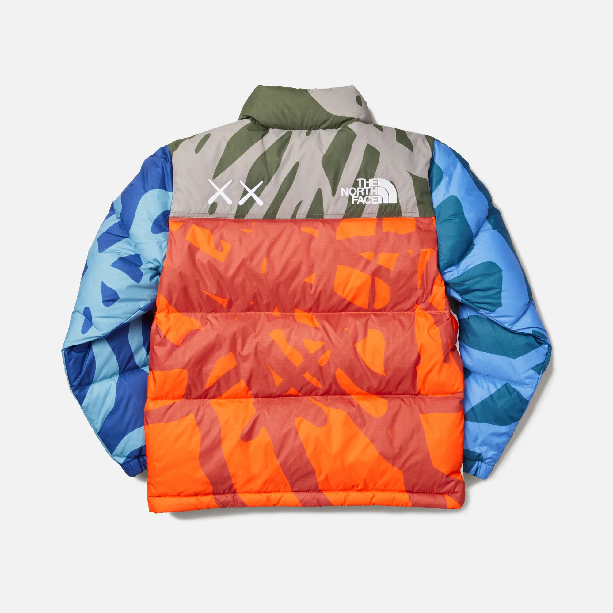 The North Face x Kaws Project Retro 1996 Nuptse Jacket - Moonlight - Image 2