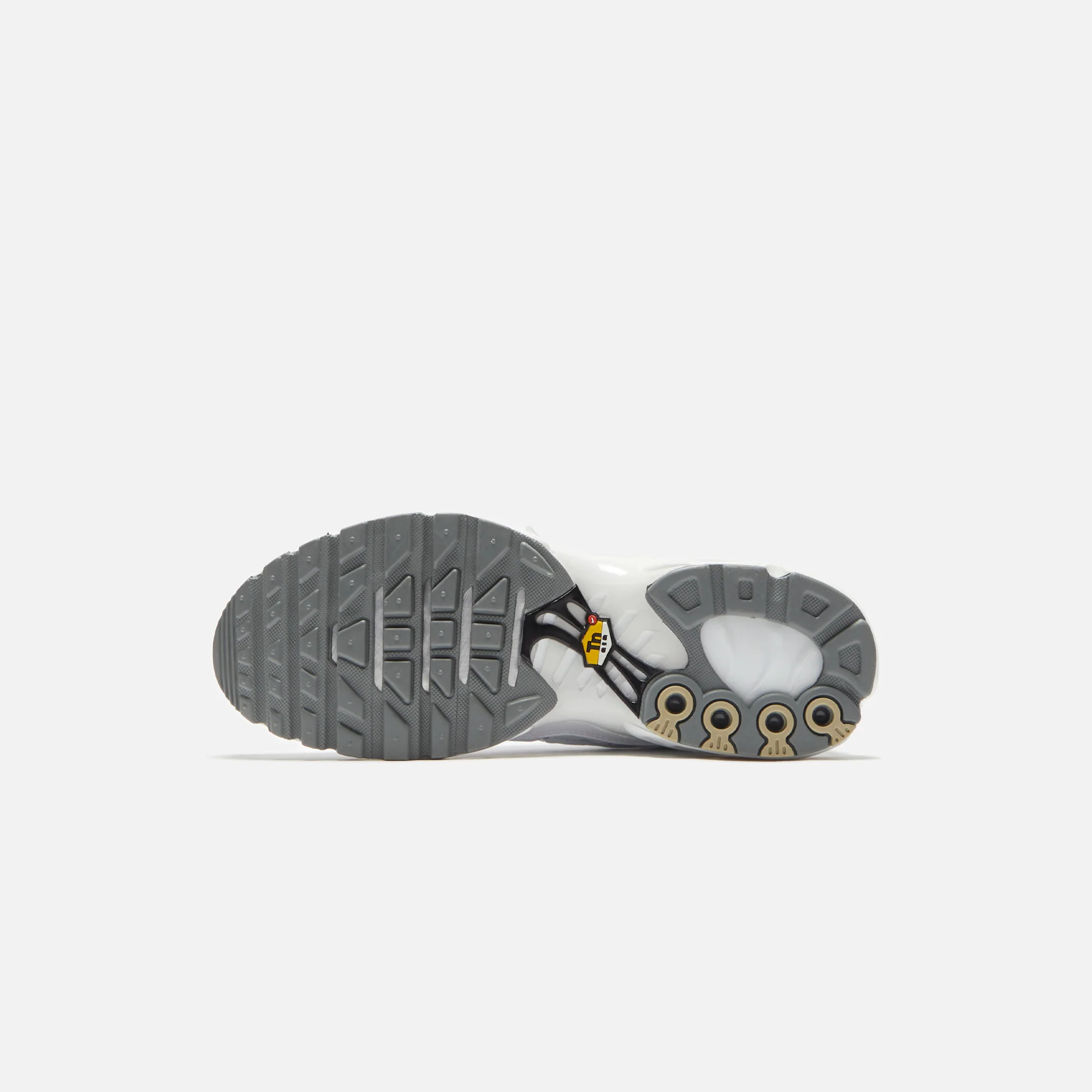 Nike Air Max Plus - White / White / Black / Cool Grey - Image 5