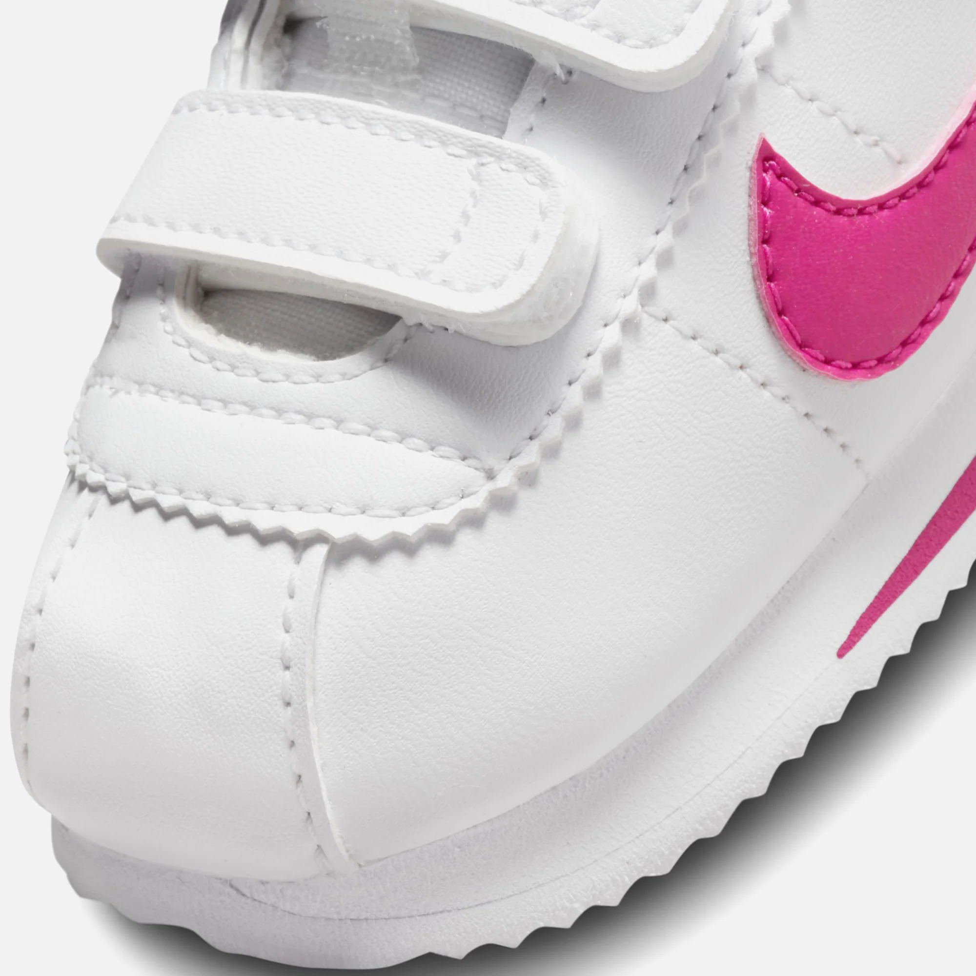 Nike TD Cortez - Basic White / Pink Prime - Image 5