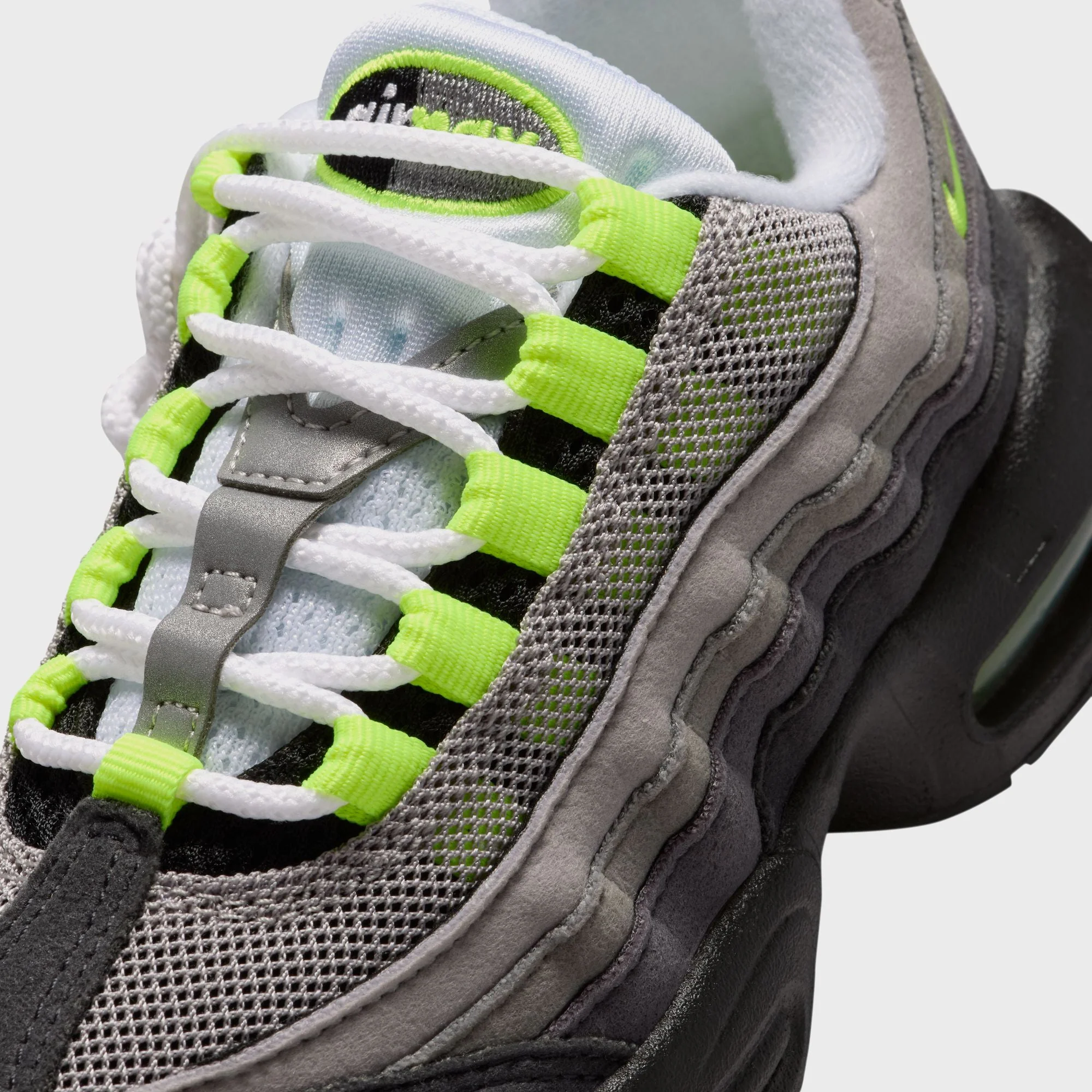 Nike PS Air Max 95 - Black / Neon Yellow / Anthracite / Light Graphite - Image 6