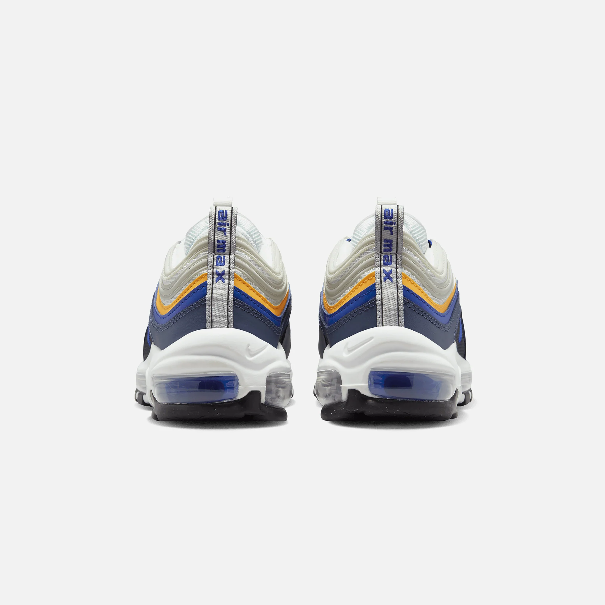 Nike Grade School Air Max 97 - Summit White / Racer Blue / Diffused Blue - Image 4