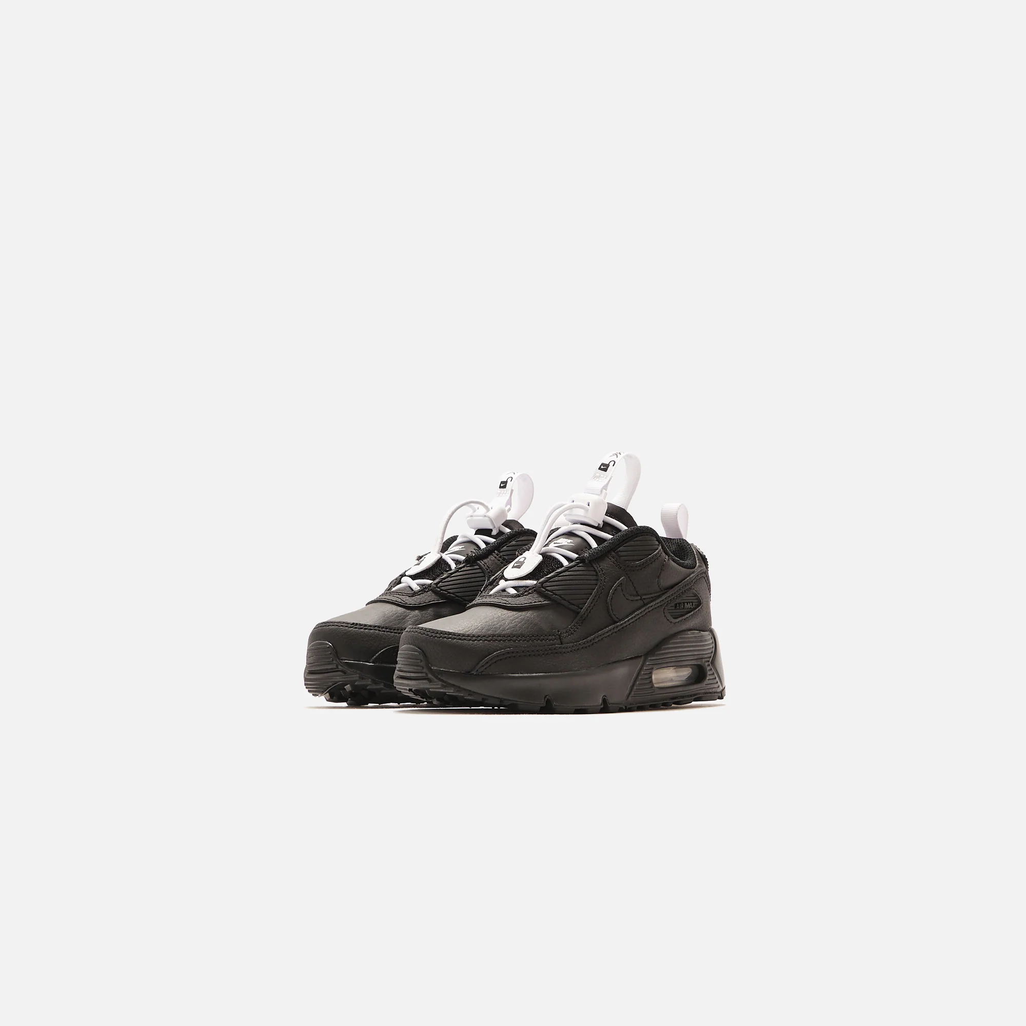 Nike Pre-School Air Max 90 Toggle - Black / White - Image 2