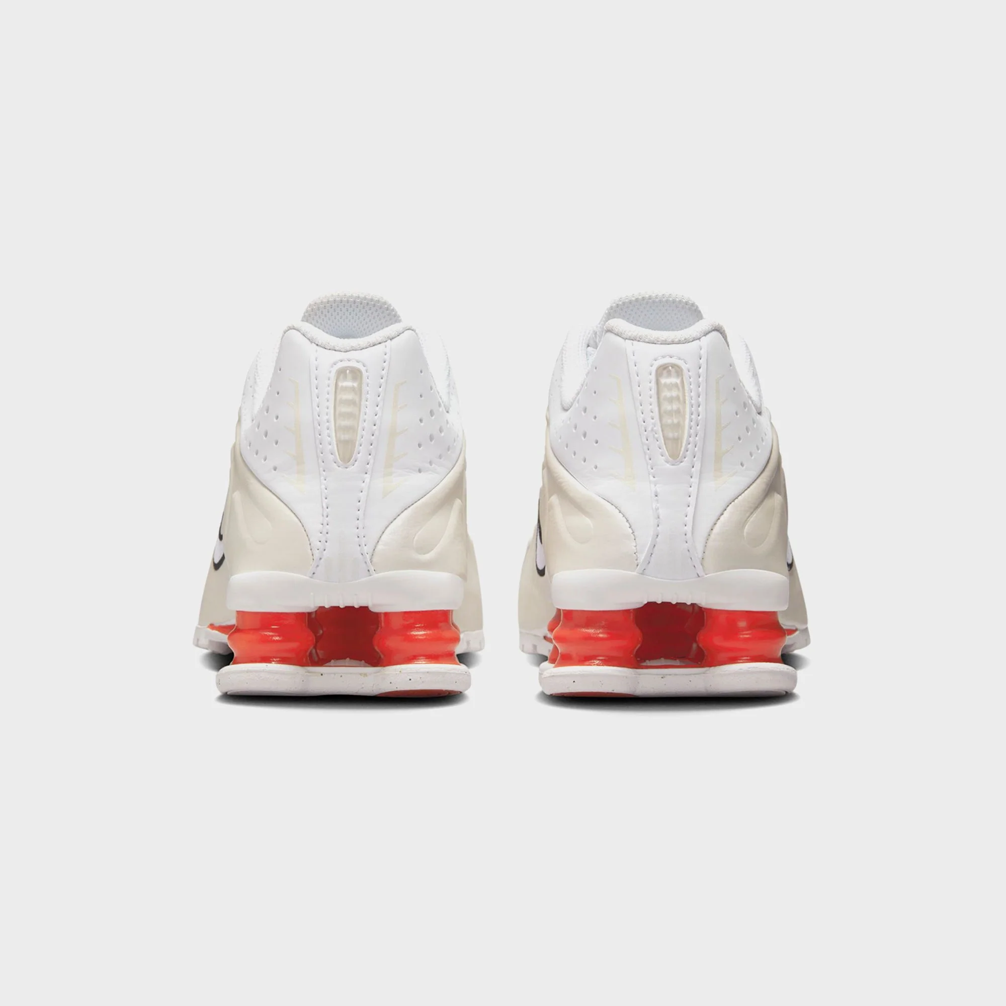 Nike Shox R4 - White / Phantom / Picante Red - Image 5