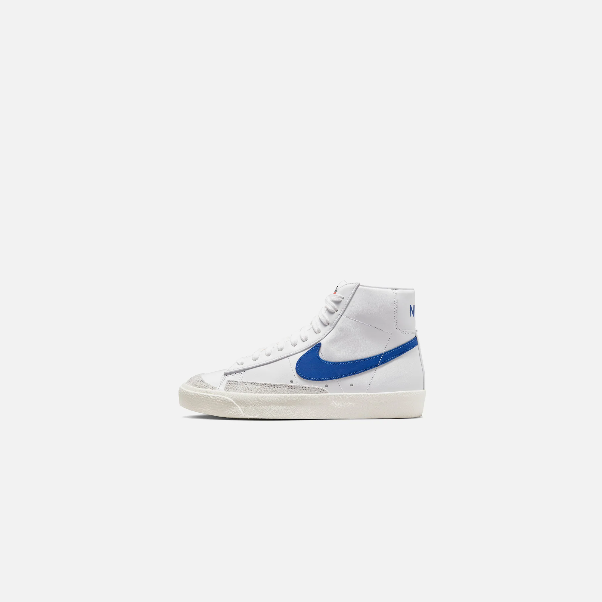 Nike WMNS Blazer Mid `77 - White / Game Royal / Sail / Black / Team Orange - Image 3