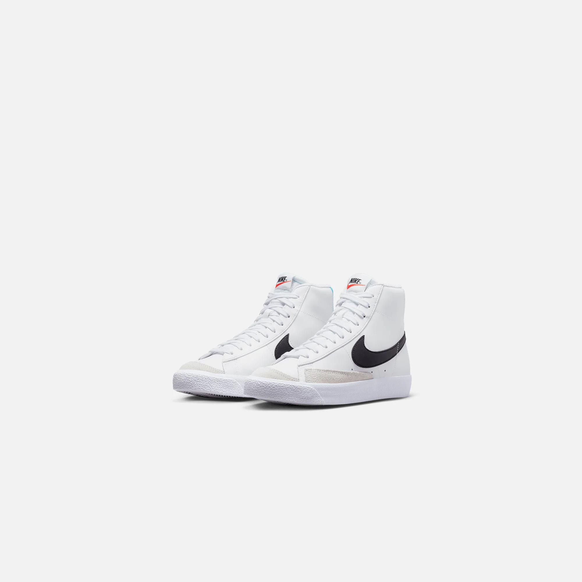 Nike Grade School Blazer Mid `77 - White / Black / Blue Lightning - Image 2