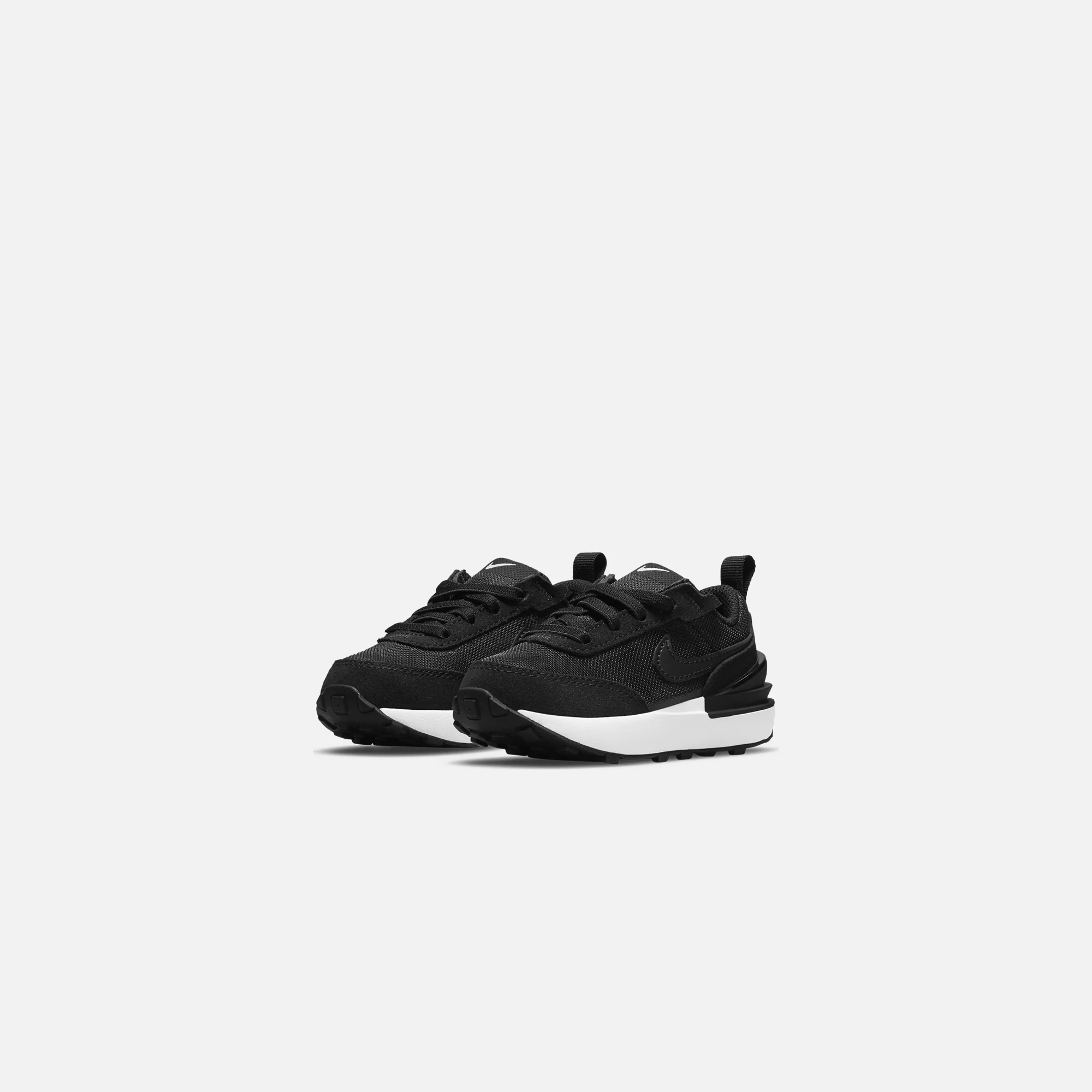 Nike Toddler Waffle One - Black / White / Orange - Image 2
